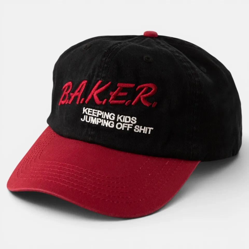 baker-skateboards-narc-cappellino-dad-hat-con-ricamo image 1