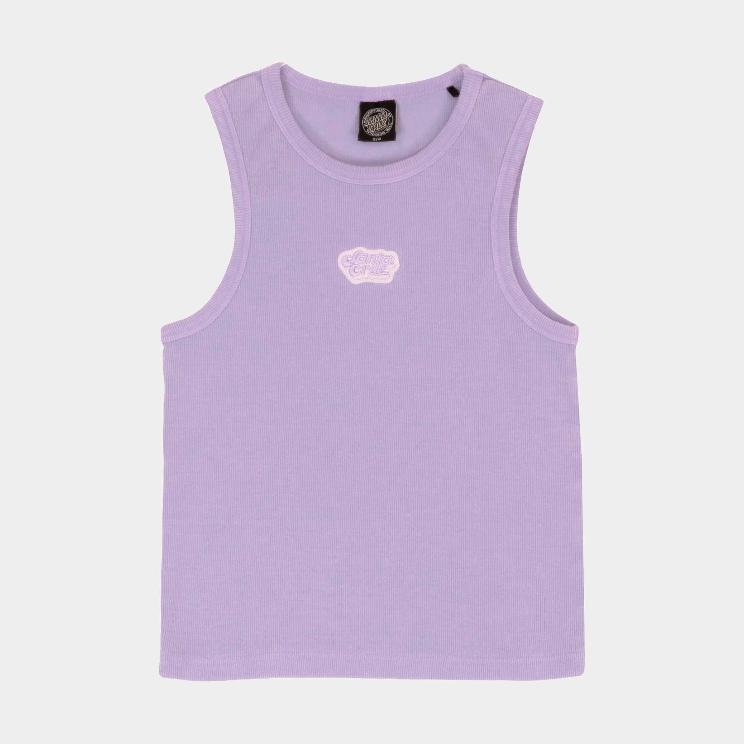 santa-cruz-skateboards-groovy-stack-tank-canotta-donna image 1