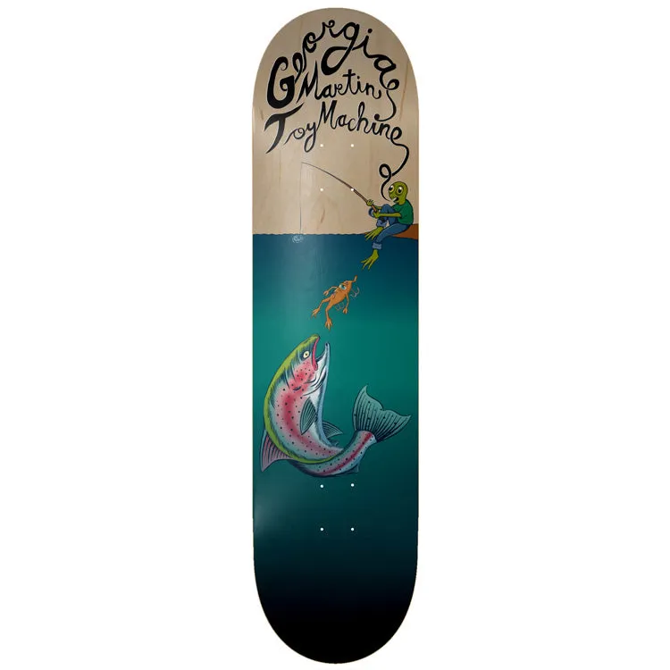 toy-machine-georgia-martin-fishing-8-25-tavola-skateboard-deck image 1