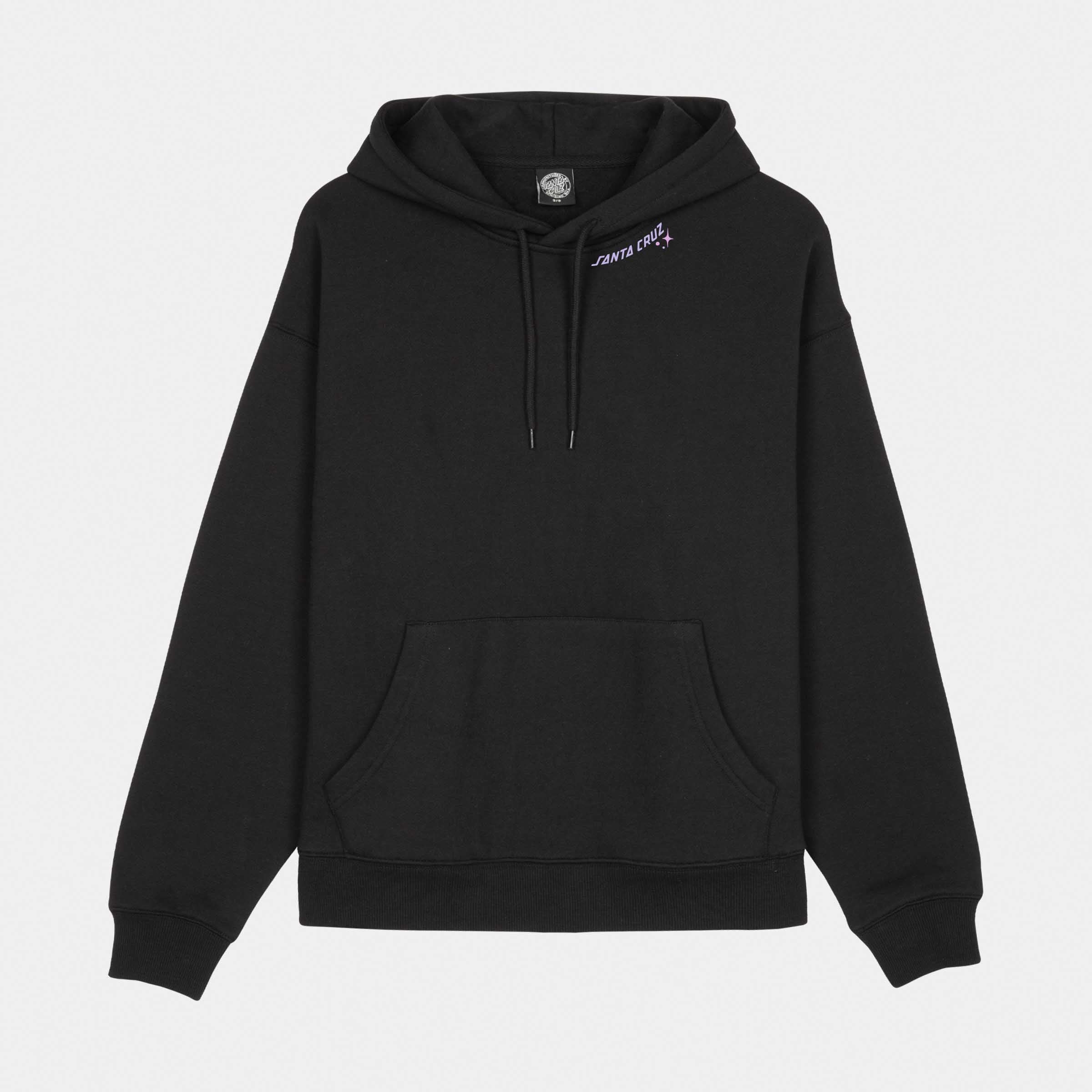 santa-cruz-skateboards-night-critter-hoodie-felpa-boxy-fit image 2