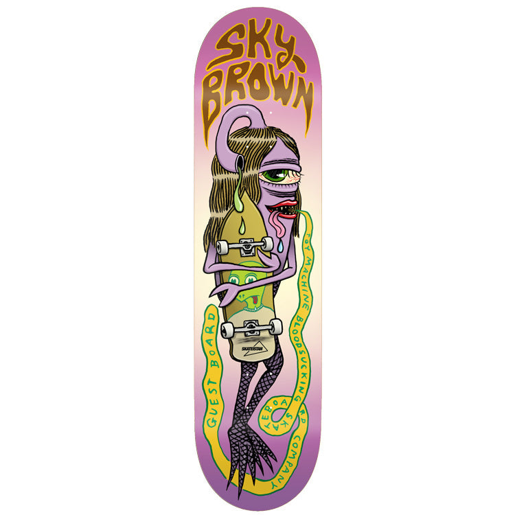 toy-machine-sky-brown-guest-board-8-25-tavola-skate-guest-deck image 1