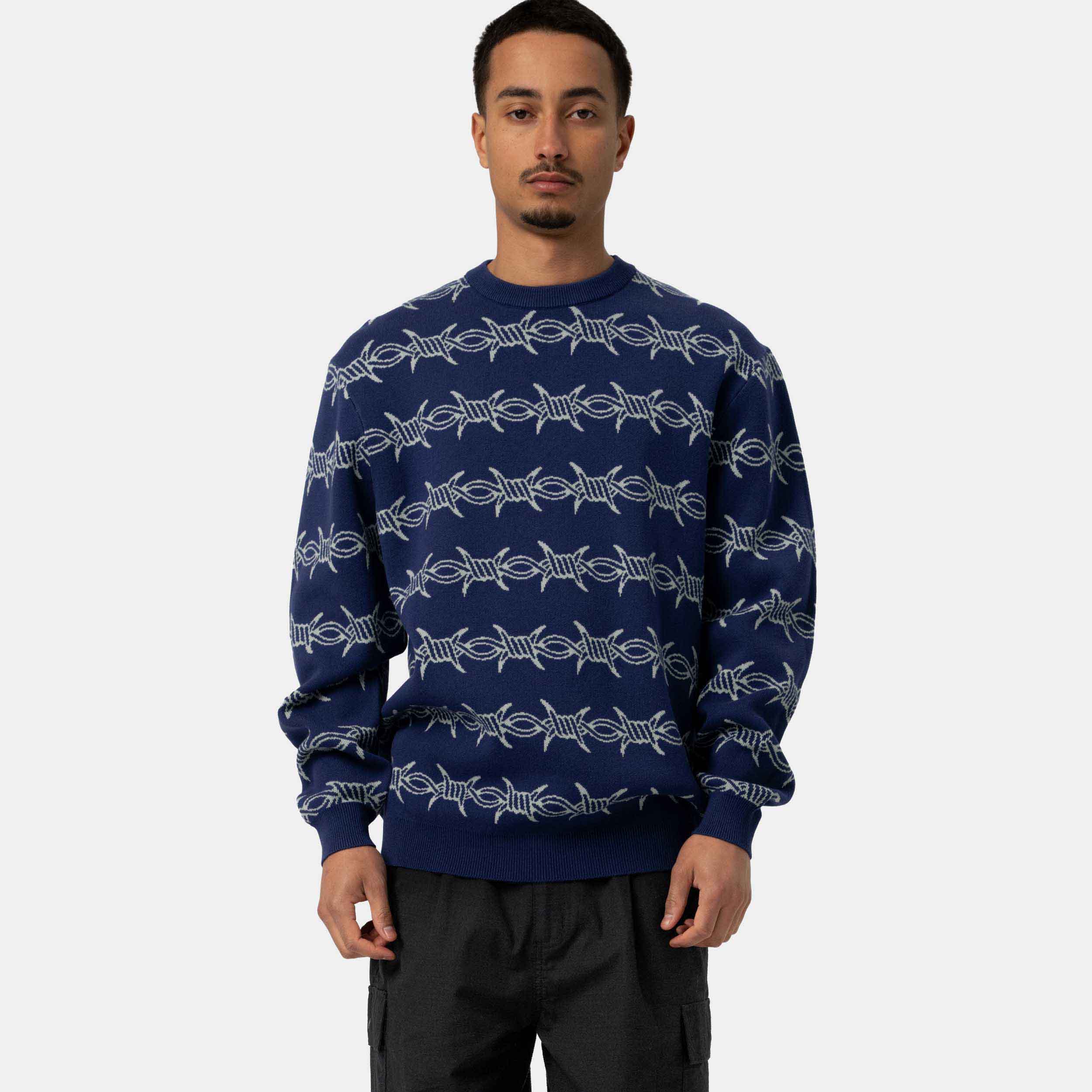santa-cruz-skateboards-wired-maglione-crew-knit-uomo image 3