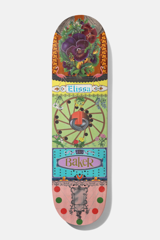 baker-skateboards-elissa-steamer-ephemera-tavola-skate-8-25 image 1