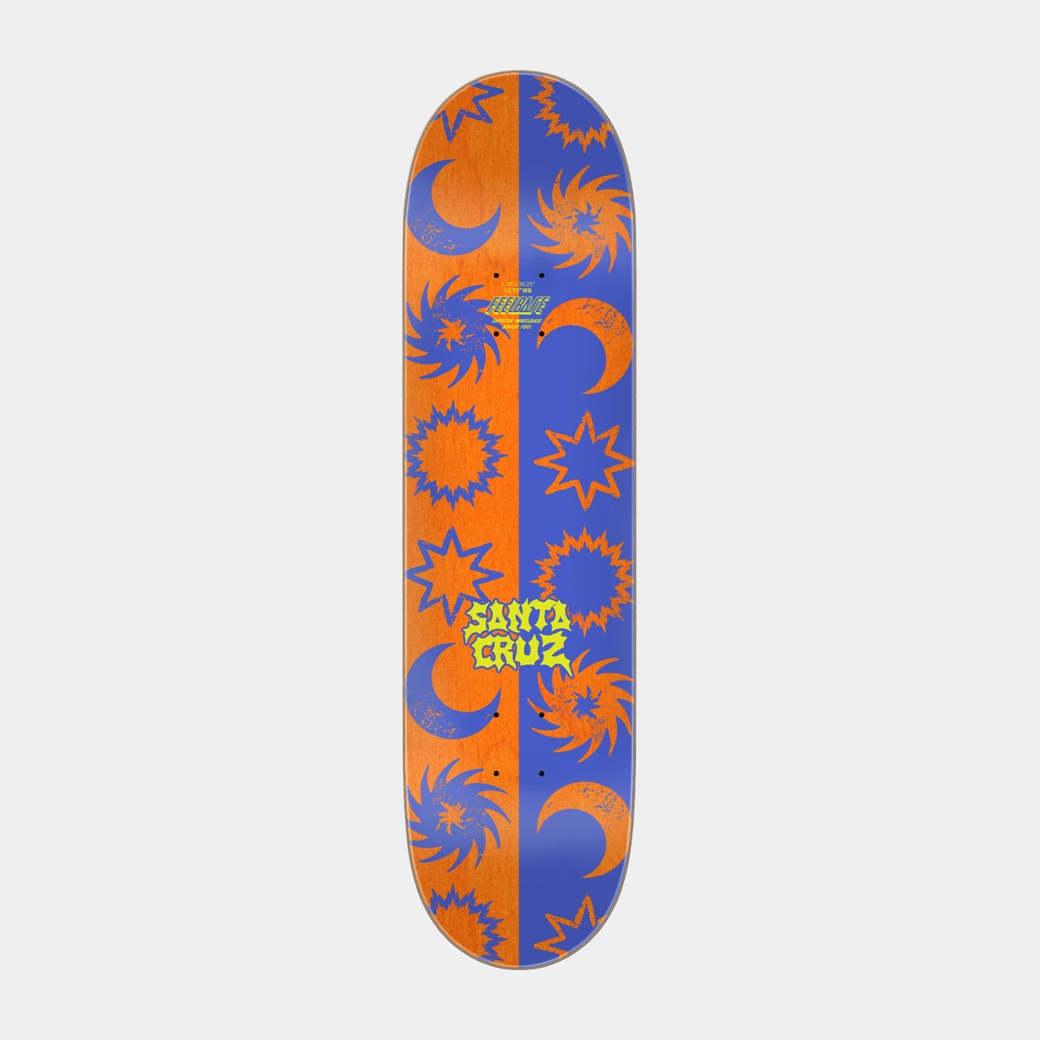 santa-cruz-skateboards-sun-stamp-feelbase-skateboard-deck-7-75-x-30-25 image 2