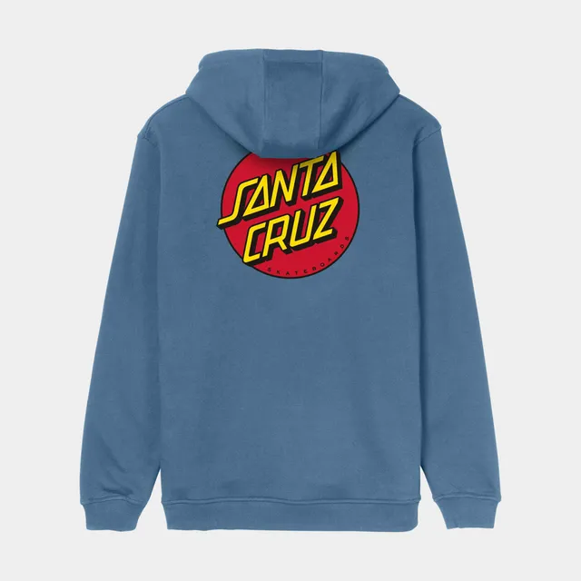 santa-cruz-skateboards-classic-dot-chest-hoodie-felpa-cappuccio image 1