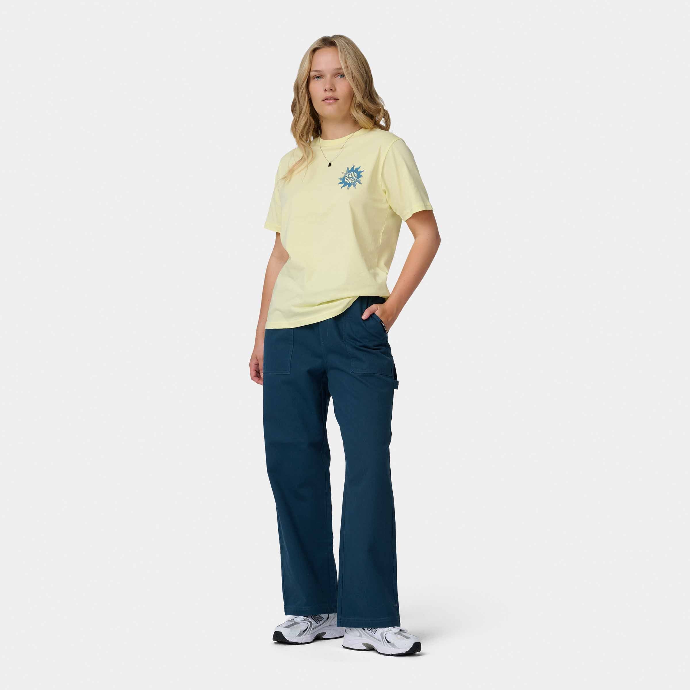 santa-cruz-skateboards-sun-daze-t-shirt-donna-loose-fit image 6