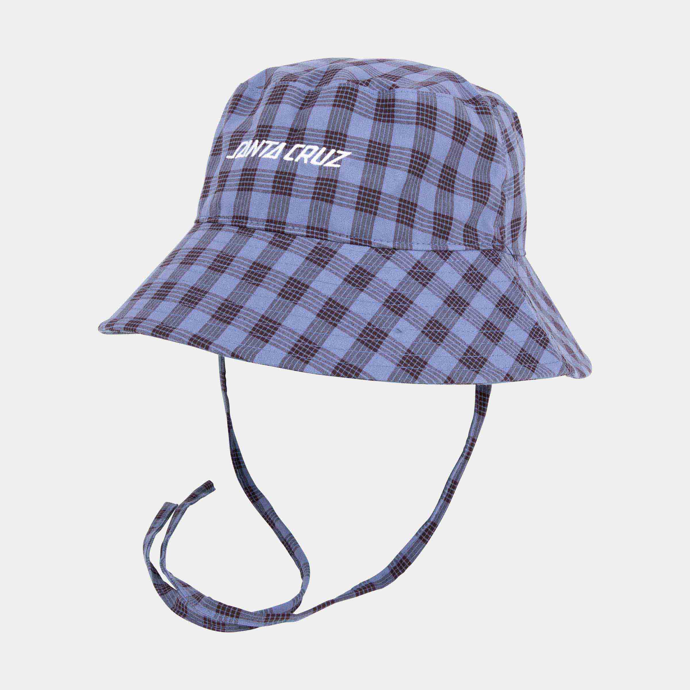 santa-cruz-skateboards-strip-tie-bucket-hat-cappello-con-lacci image 1