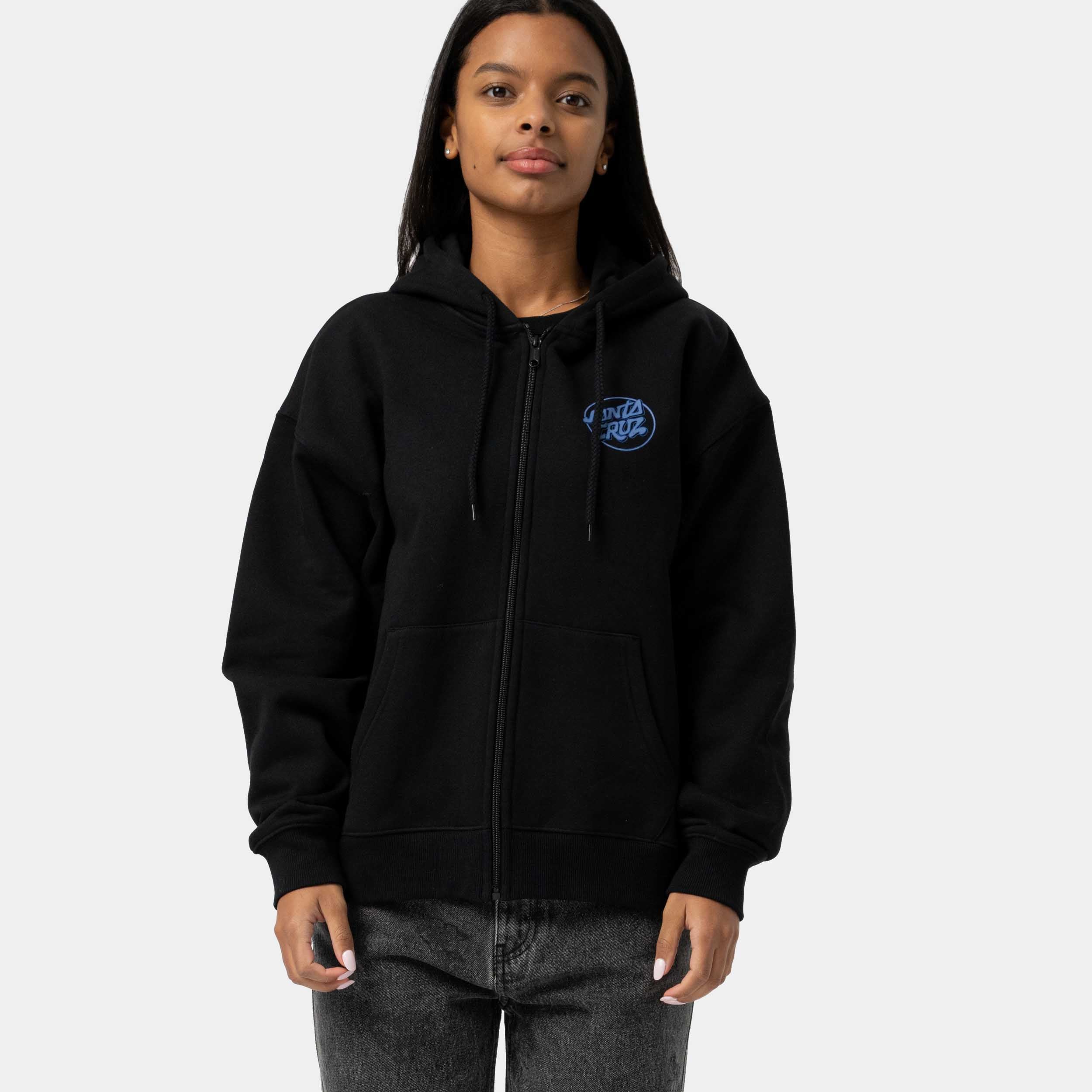 santa-cruz-skateboards-nouveau-zip-hoodie-felpa-donna image 3