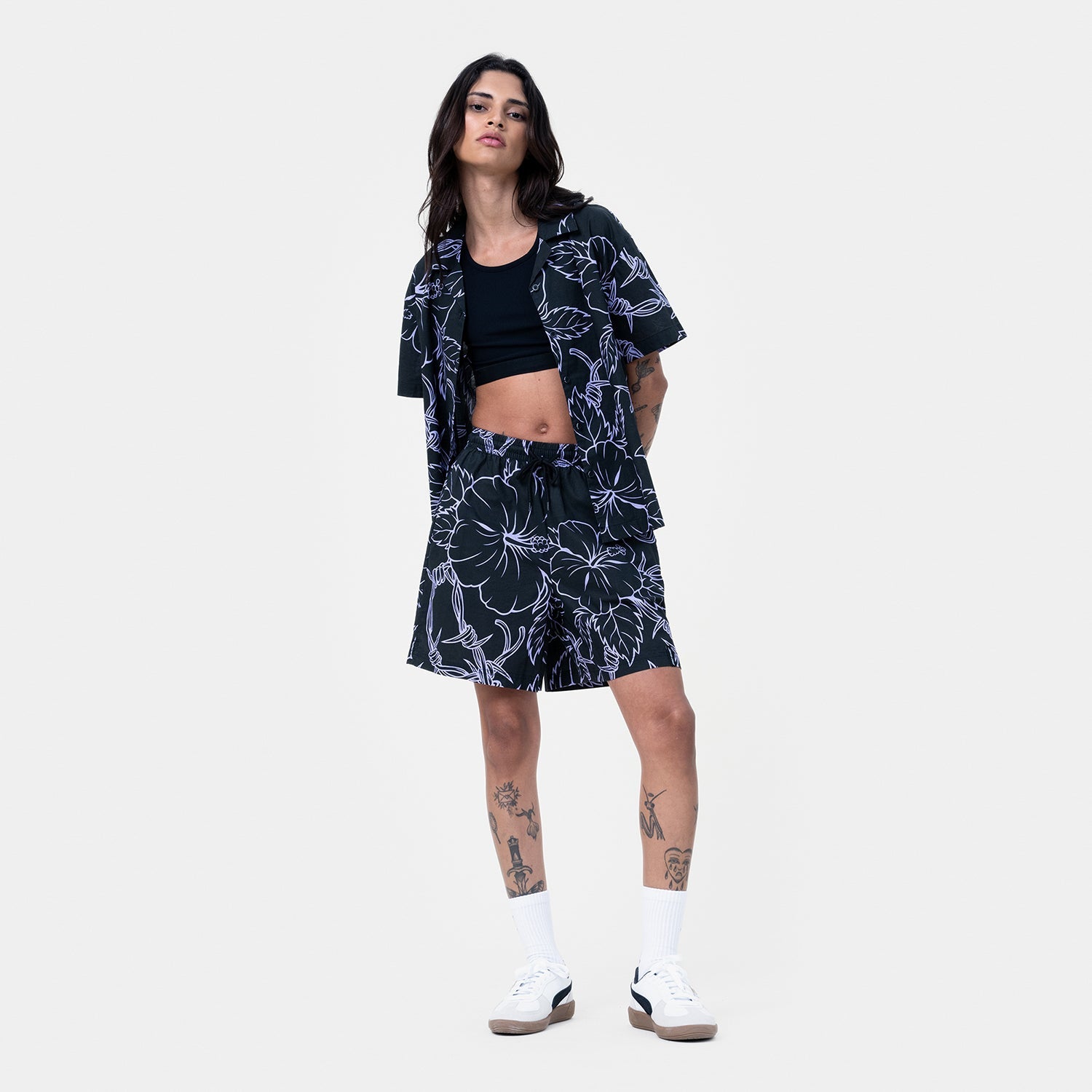 santa-cruz-skateboards-mono-cabana-shirt-camicia-camp-collar-oversize image 5