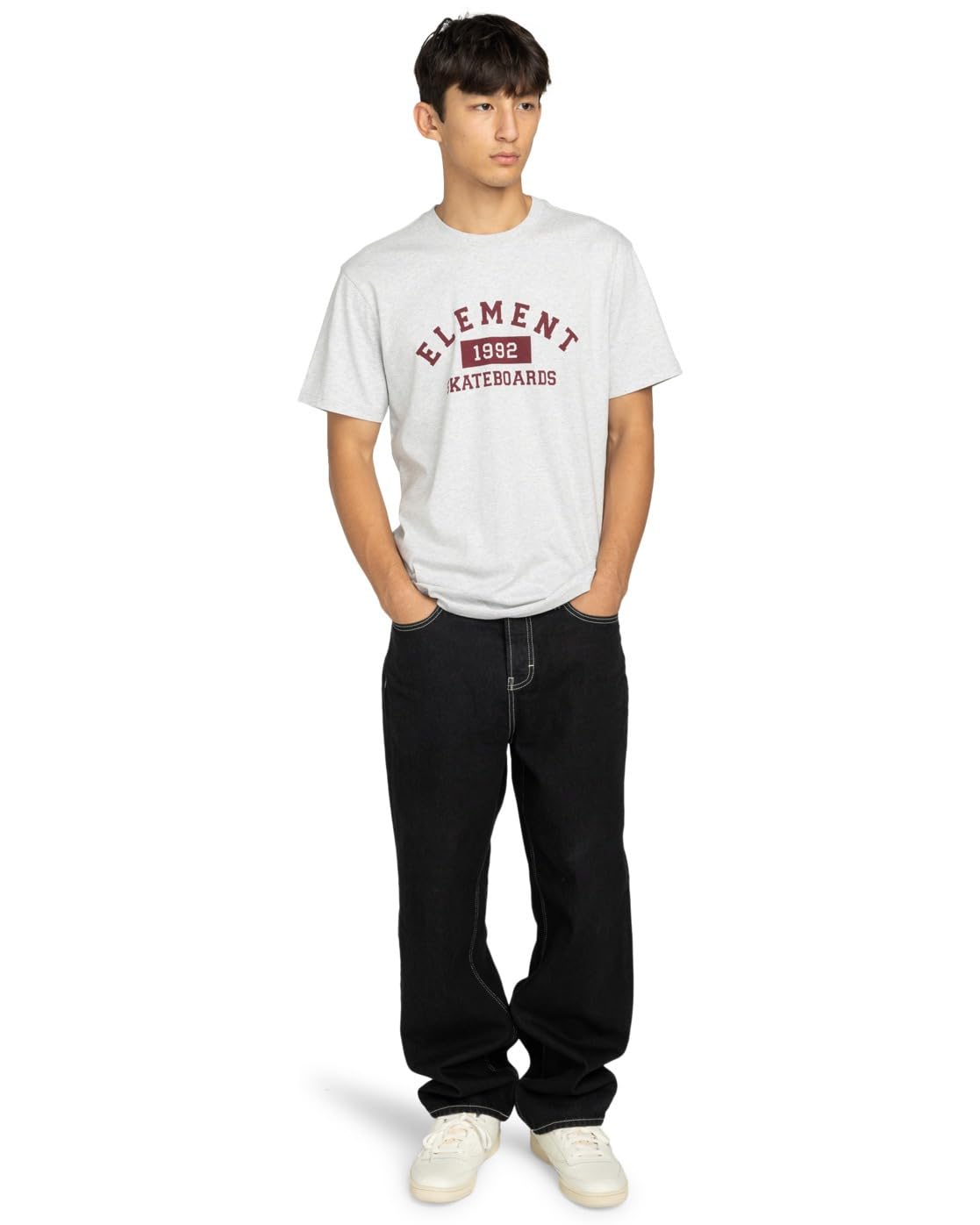 element-home-team-ss-t-shirt-uomo-cotone-bio image 5
