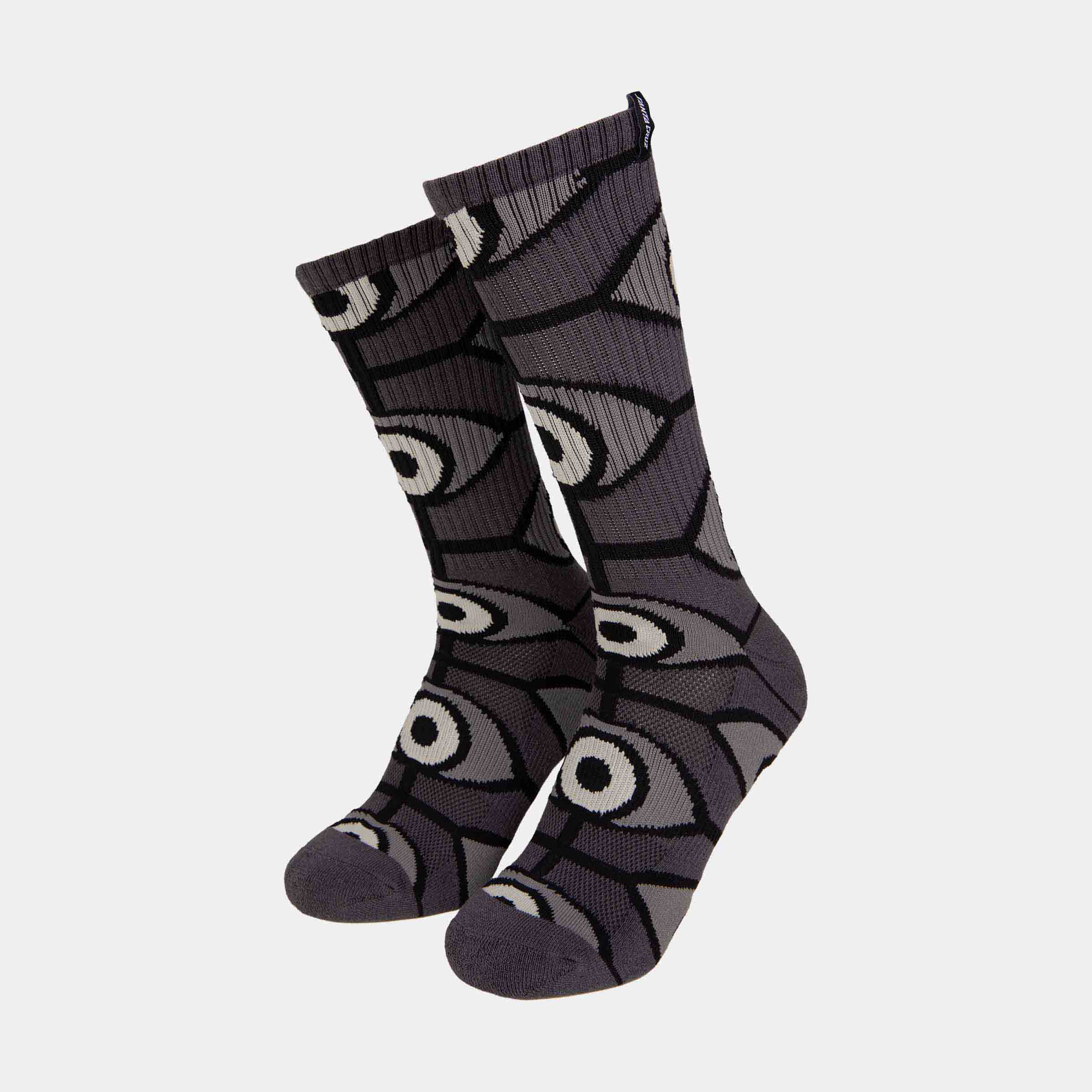 santa-cruz-skateboards-salba-eyes-socks-2-pack-calzini-crew image 1