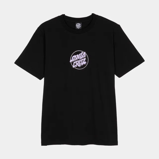 santa-cruz-skateboards-nouveau-dot-center-t-shirt-donna image 1