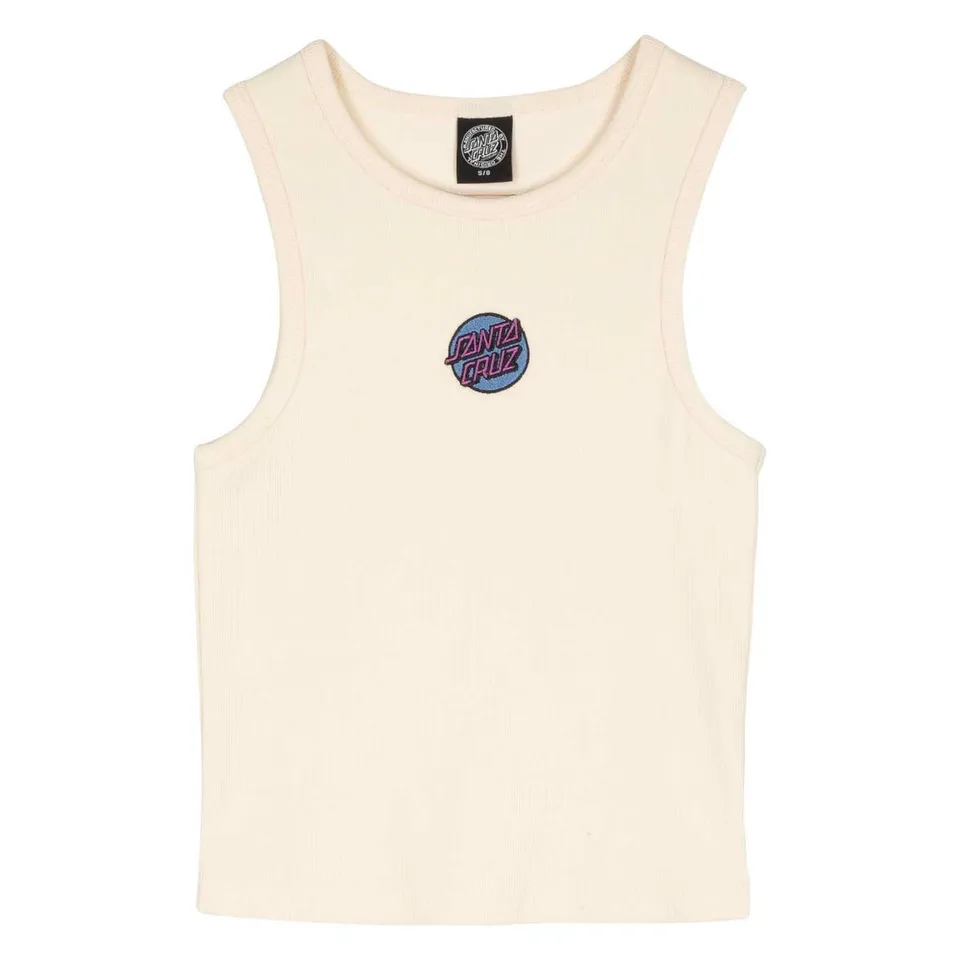 santa-cruz-skateboards-other-dot-emb-canotta-donna-regular-fit image 1