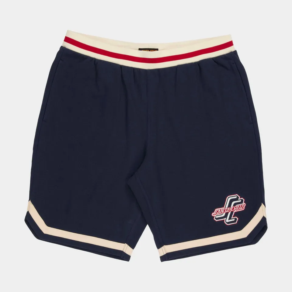 santa-cruz-skateboards-outer-ogsc-pantaloncini-baseball-uomo image 1