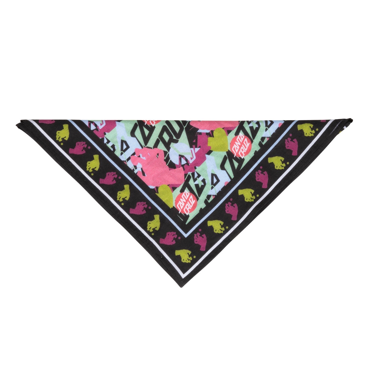 santa-cruz-skateboards-all-in-square-scarf-sciarpa-cotone-organico image 2