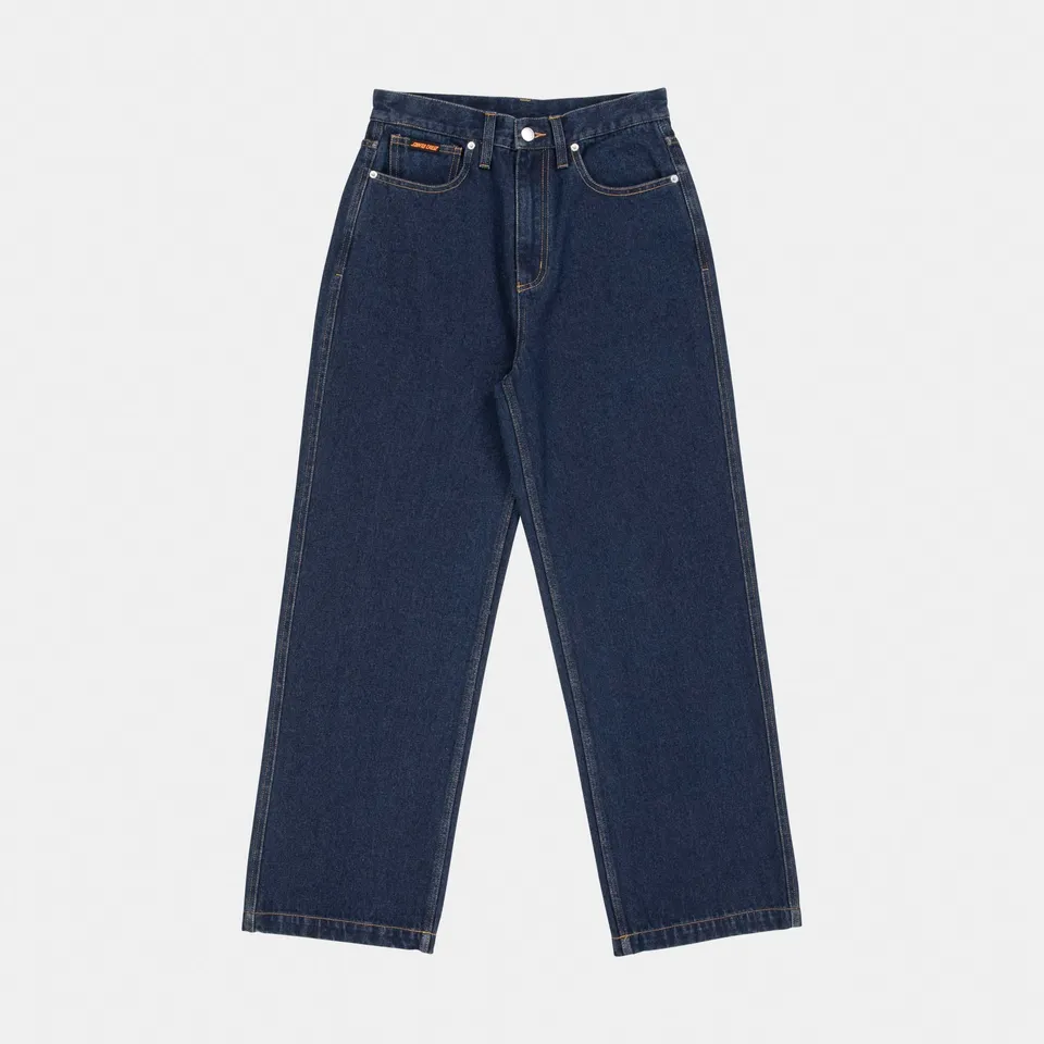 santa-cruz-skateboards-classic-baggy-jeans-jeans-larghi-donna image 1
