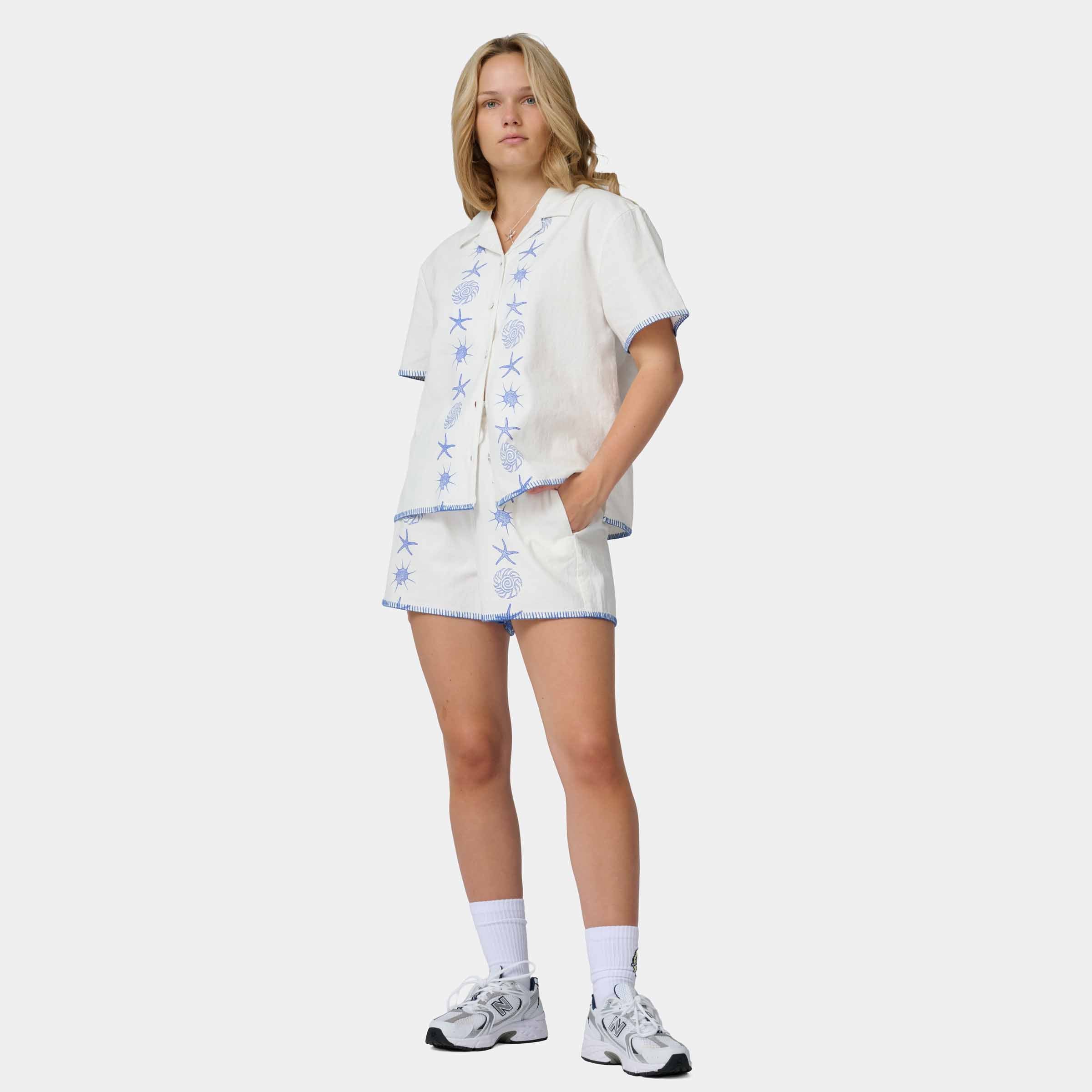 santa-cruz-skateboards-reef-shorts-donna-mini-in-cotone-slub image 6