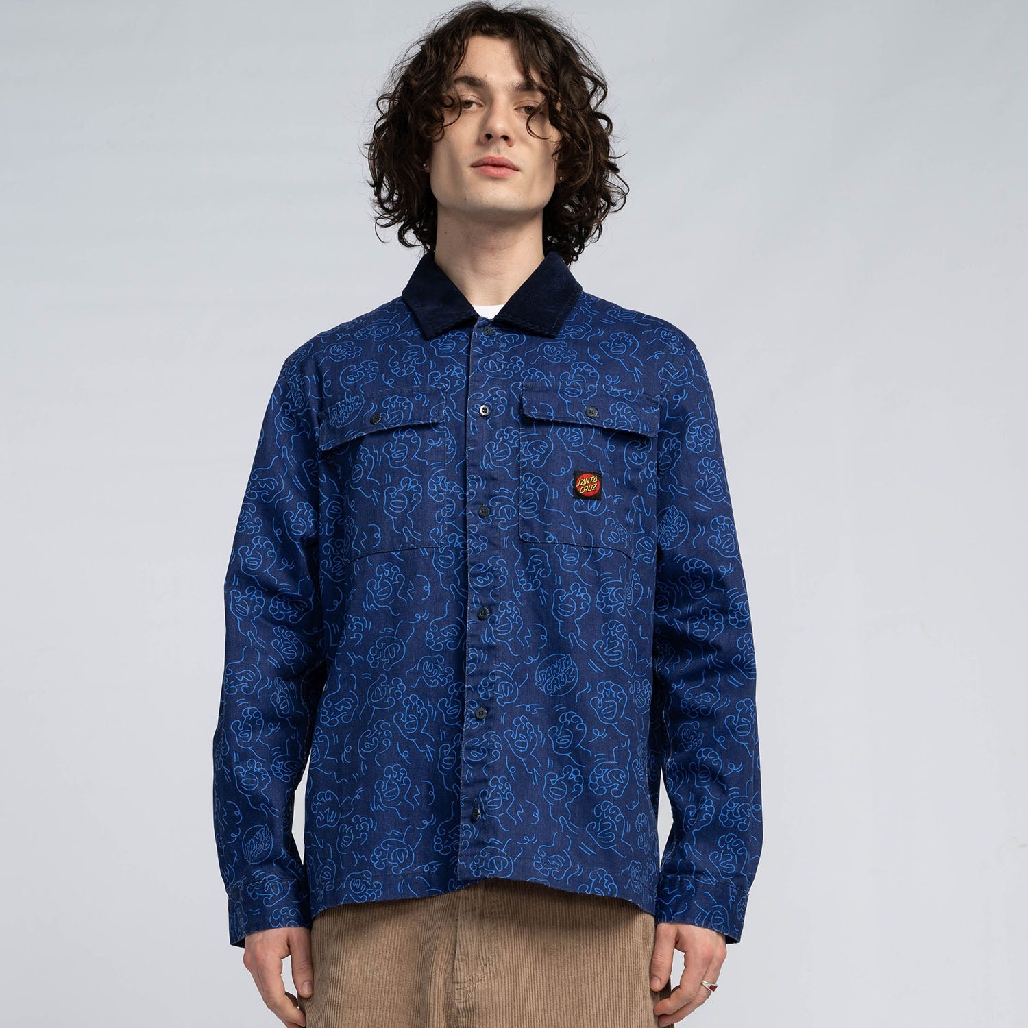 santa-cruz-skateboards-jesse-camicia-manica-lunga-uomo image 3