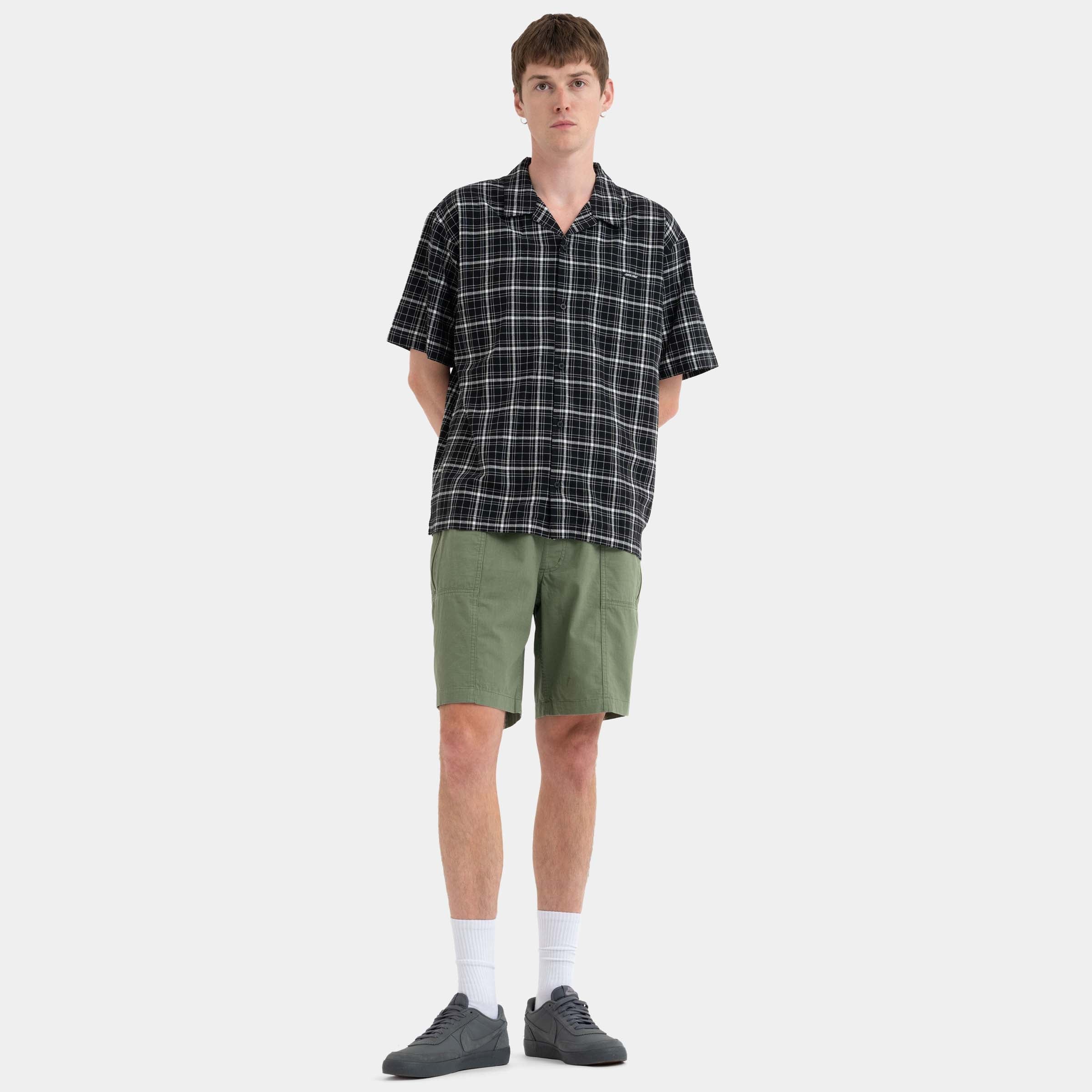 santa-cruz-skateboards-flint-camicia-manica-corta-uomo image 6