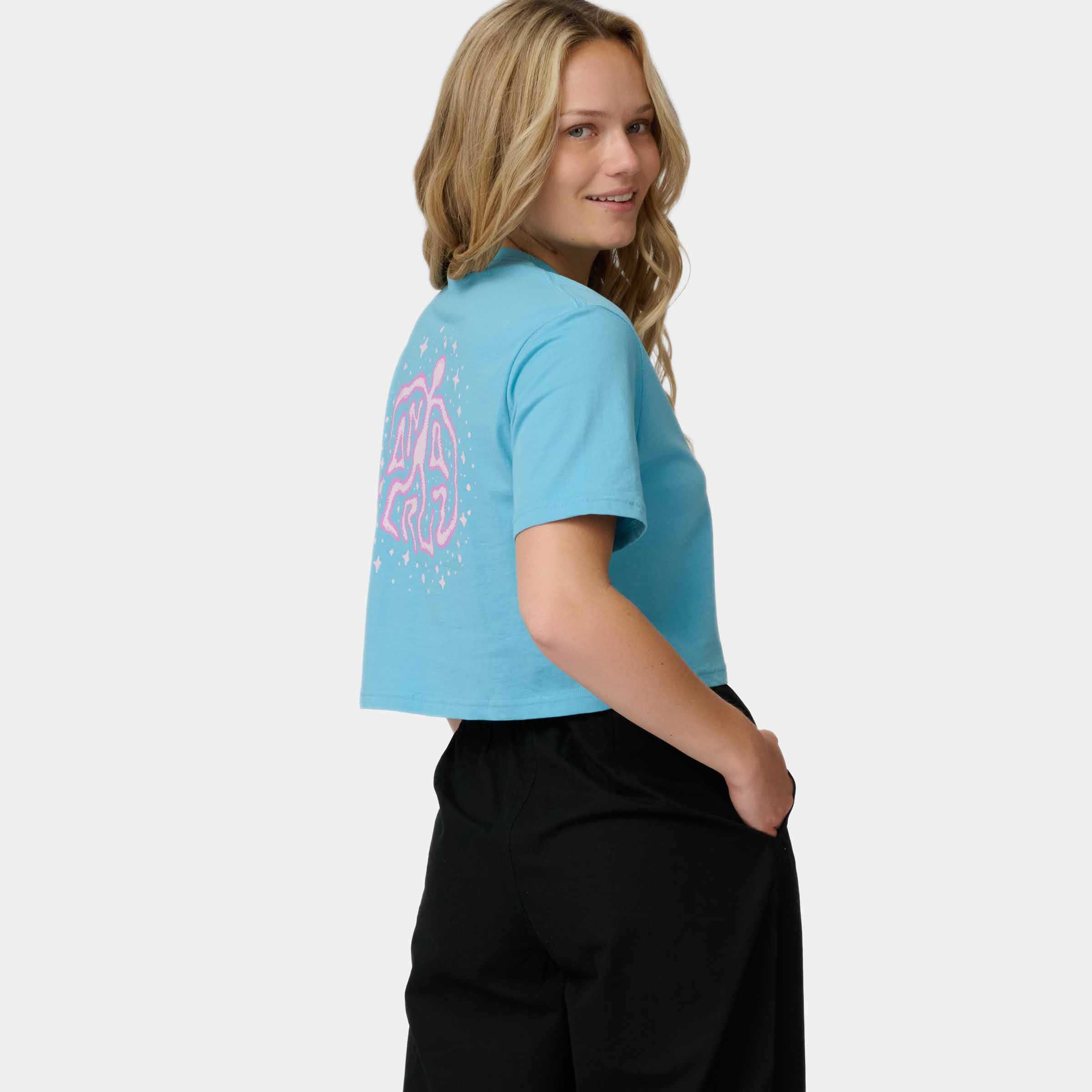 santa-cruz-skateboards-aura-t-shirt-t-shirt-cropped-boxy-donna image 5