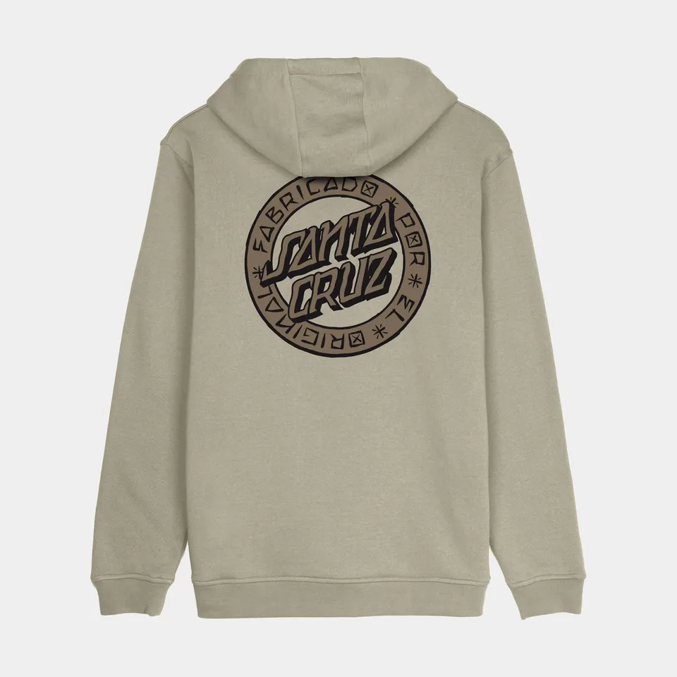 santa-cruz-skateboards-loco-dot-felpa-con-cappuccio-uomo image 1