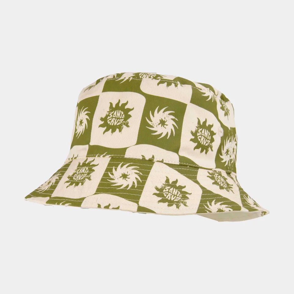 santa-cruz-skateboards-sun-daze-reversible-bucket-hat-cappello-reversibile image 1