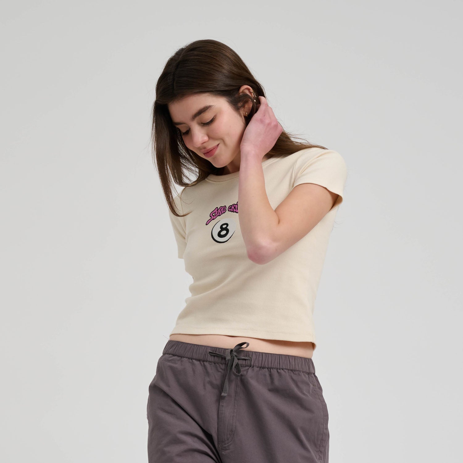 santa-cruz-skateboards-winkowski-ocho-t-shirt-donna-fit-anni-90-ricamo image 4