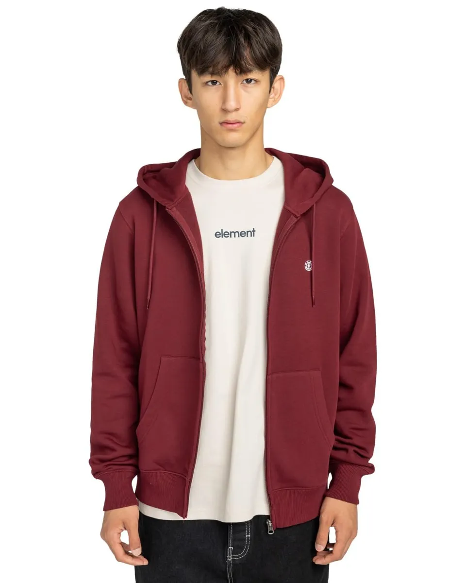 element-icon-embroidery-zh-maglione-cardigan-uomo-con-cappuccio image 1