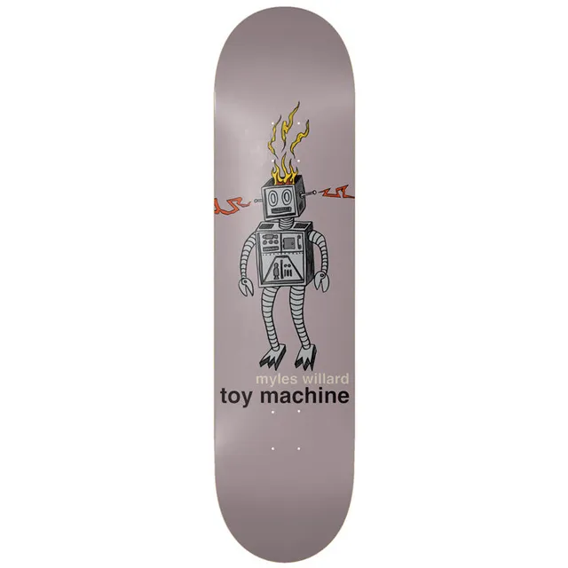 toy-machine-myles-willard-robot-fire-8-25-tavola-skateboard-pro image 1