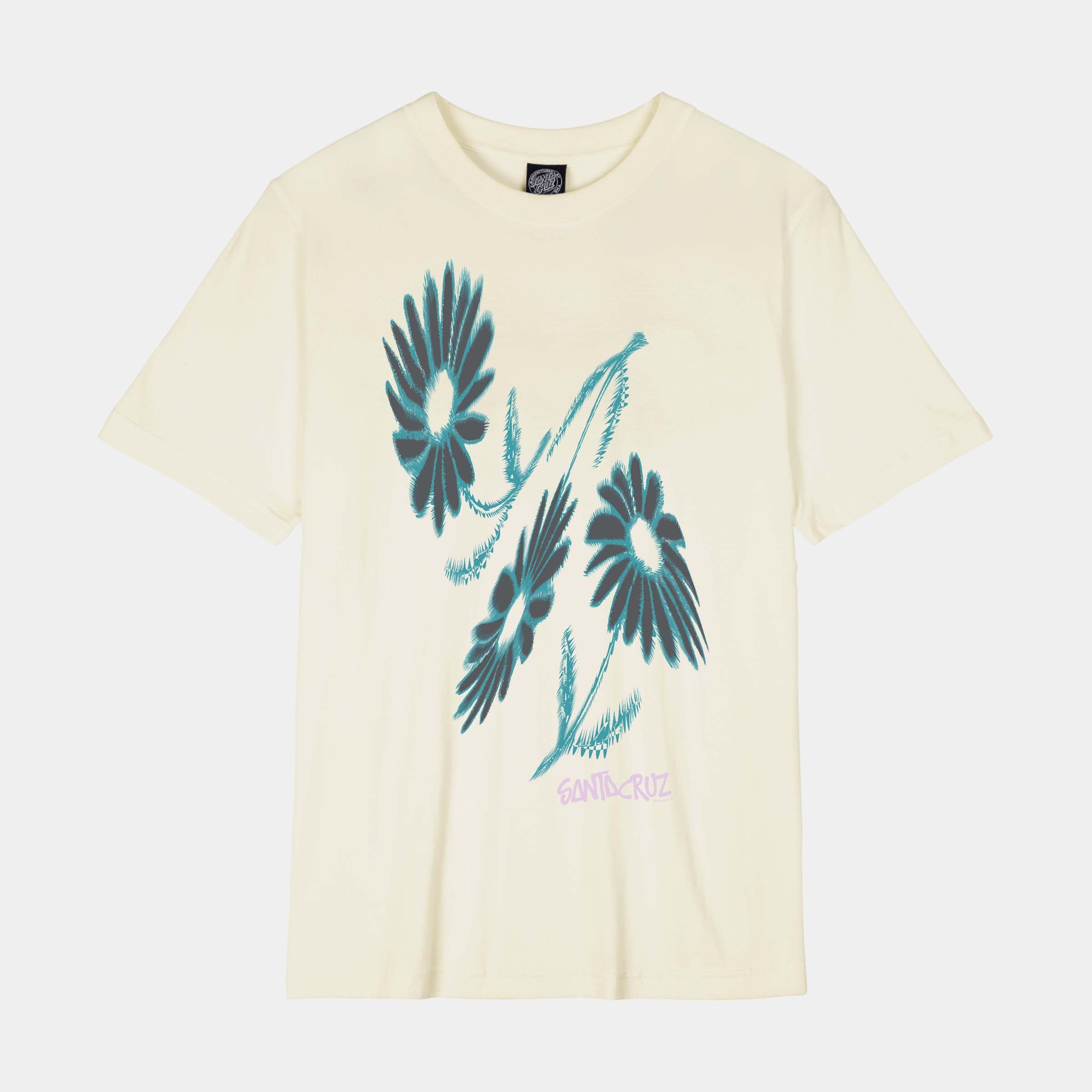 santa-cruz-skateboards-dizzy-daisy-front-t-shirt-t-shirt-donna-relaxed-fit image 1