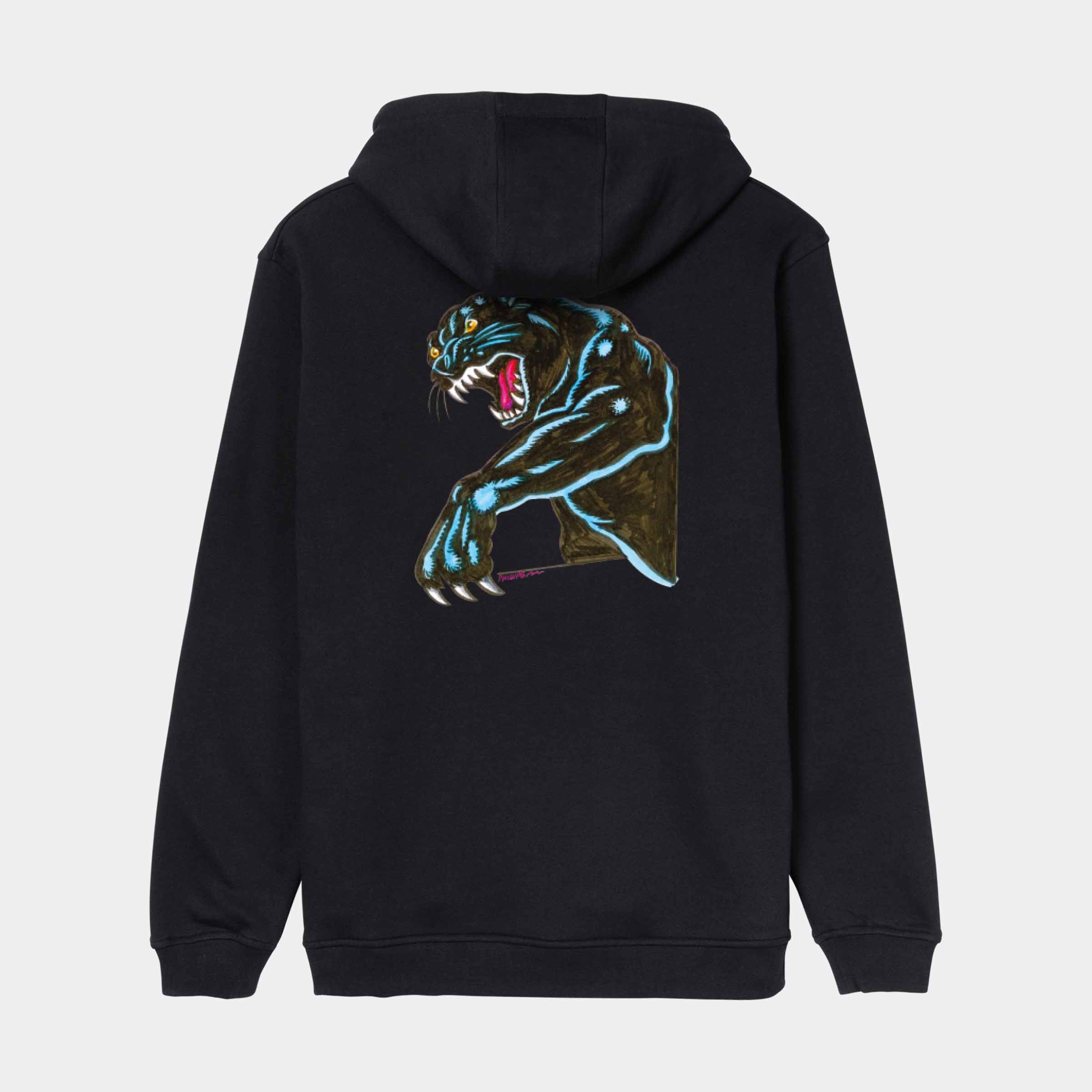 santa-cruz-skateboards-natas-sketch-panther-felpa-con-cappuccio-uomo-regular-fit image 1