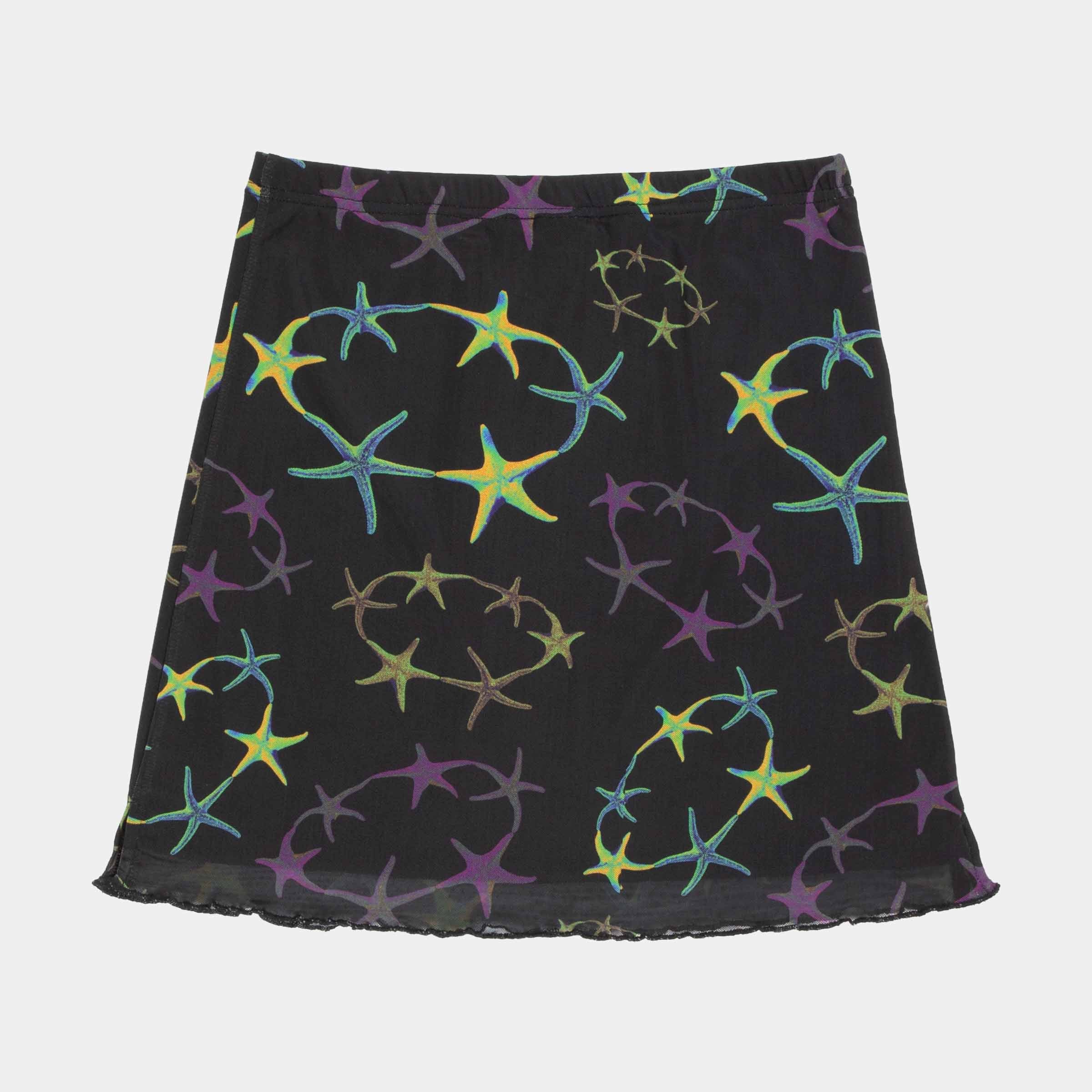 santa-cruz-skateboards-strip-digi-mesh-mini-skirt-gonna-mini-rete-donna image 2