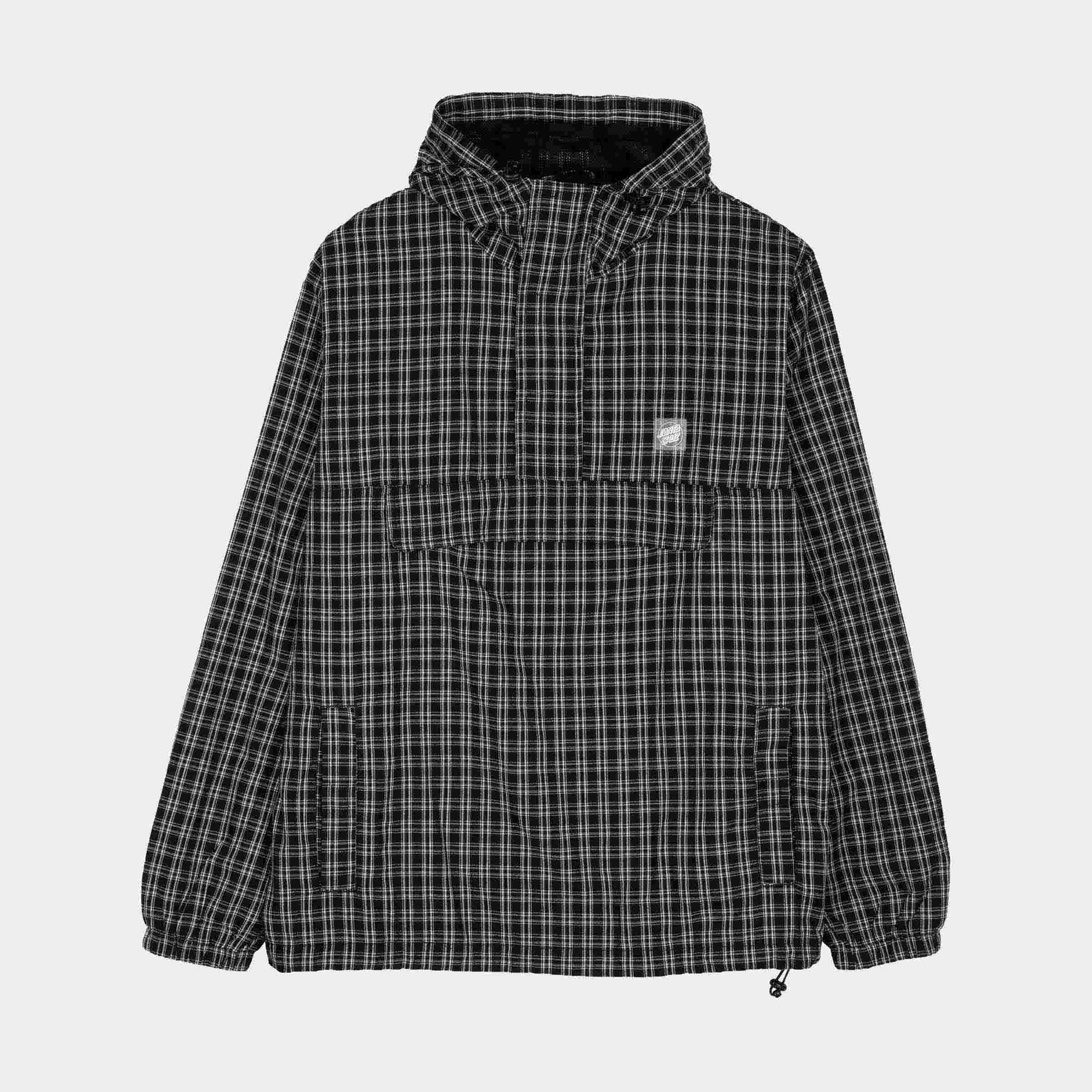 santa-cruz-skateboards-henri-jacket-giacca-quarter-zip-uomo-in-cotone image 1