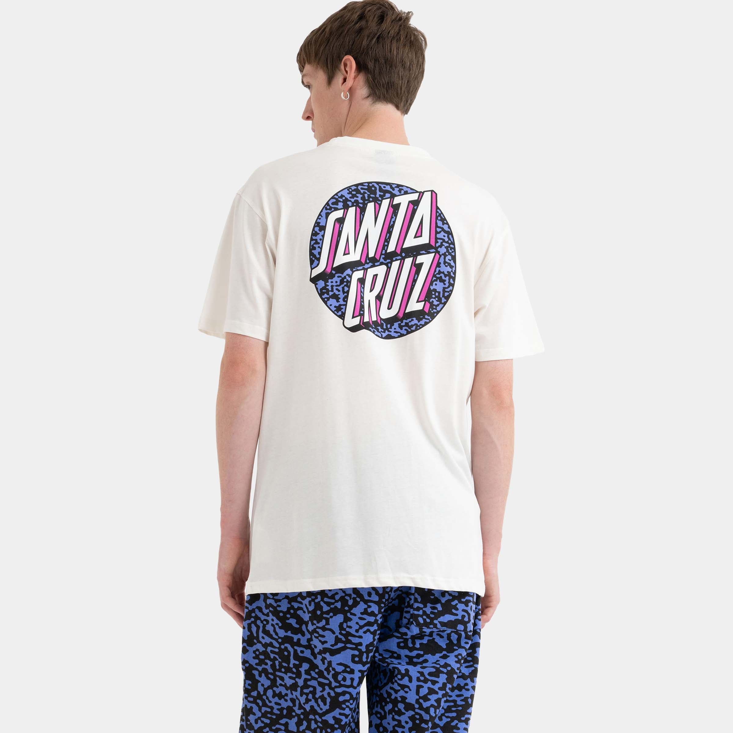 santa-cruz-skateboards-control-dot-t-shirt-t-shirt-uomo-in-cotone-organico image 4