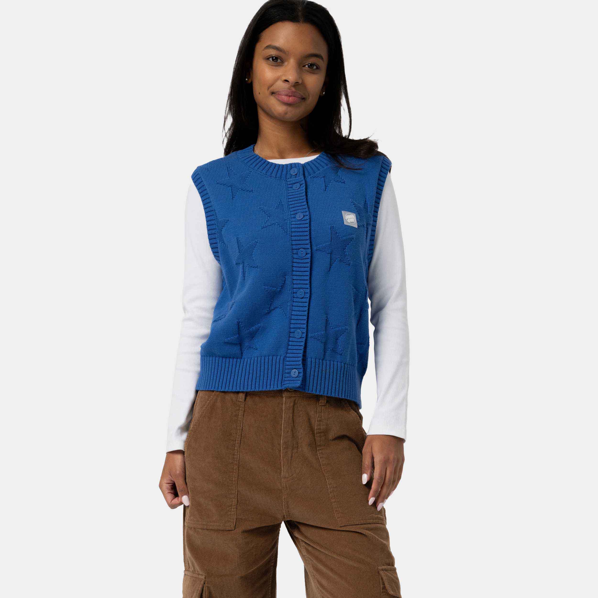 santa-cruz-skateboards-opus-dot-knit-vest-gilet-donna image 3