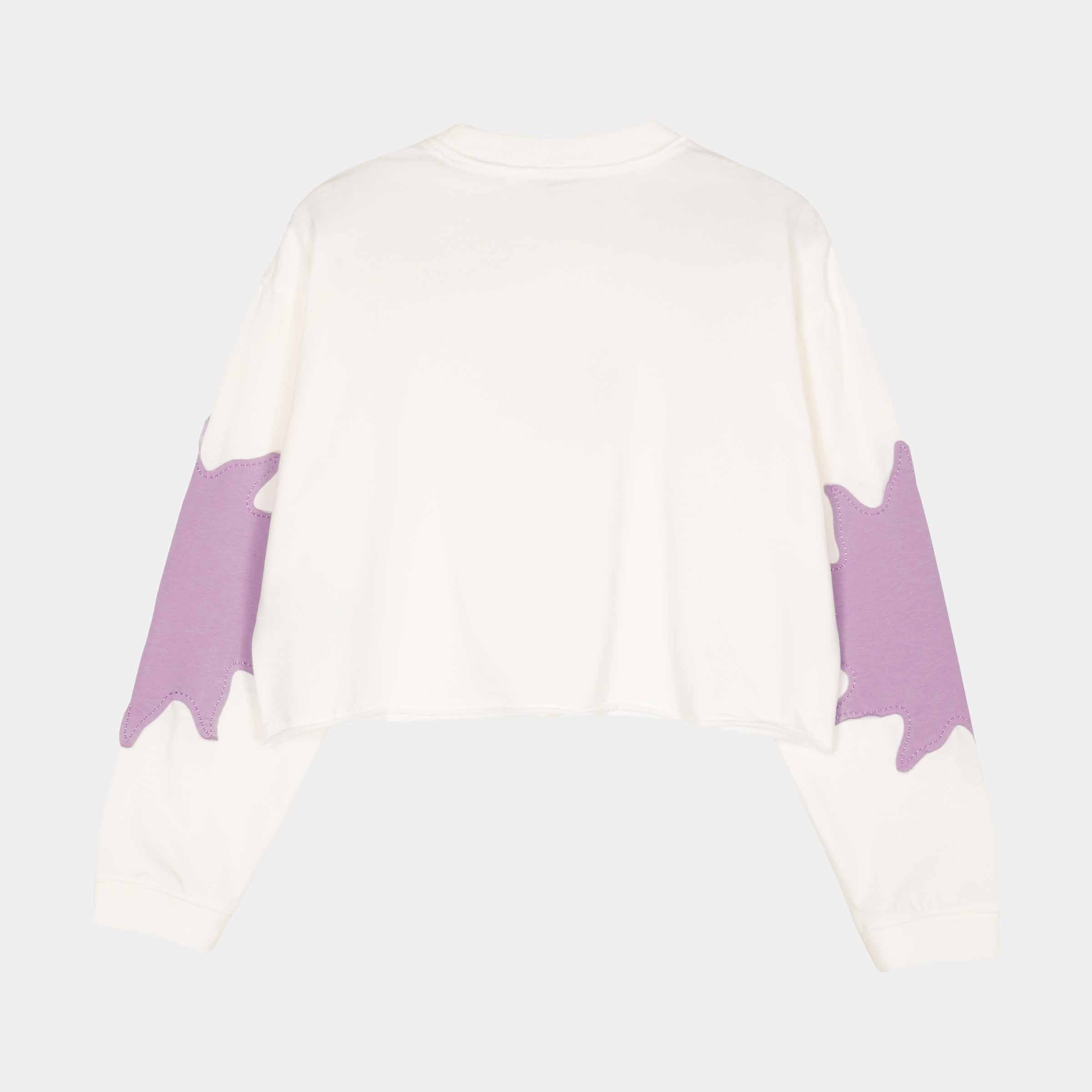 santa-cruz-skateboards-sun-daze-patch-top-donna-manica-lunga-boxy-cropped image 2