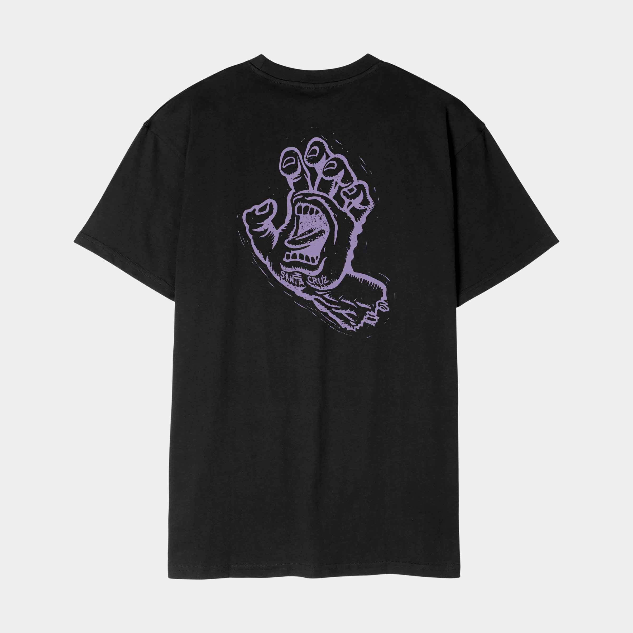 santa-cruz-skateboards-stamped-screaming-hand-t-shirt-uomo image 1