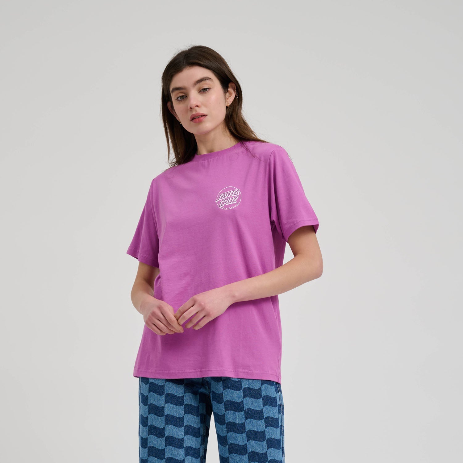 santa-cruz-skateboards-partial-dot-t-shirt-maglietta-unisex image 5
