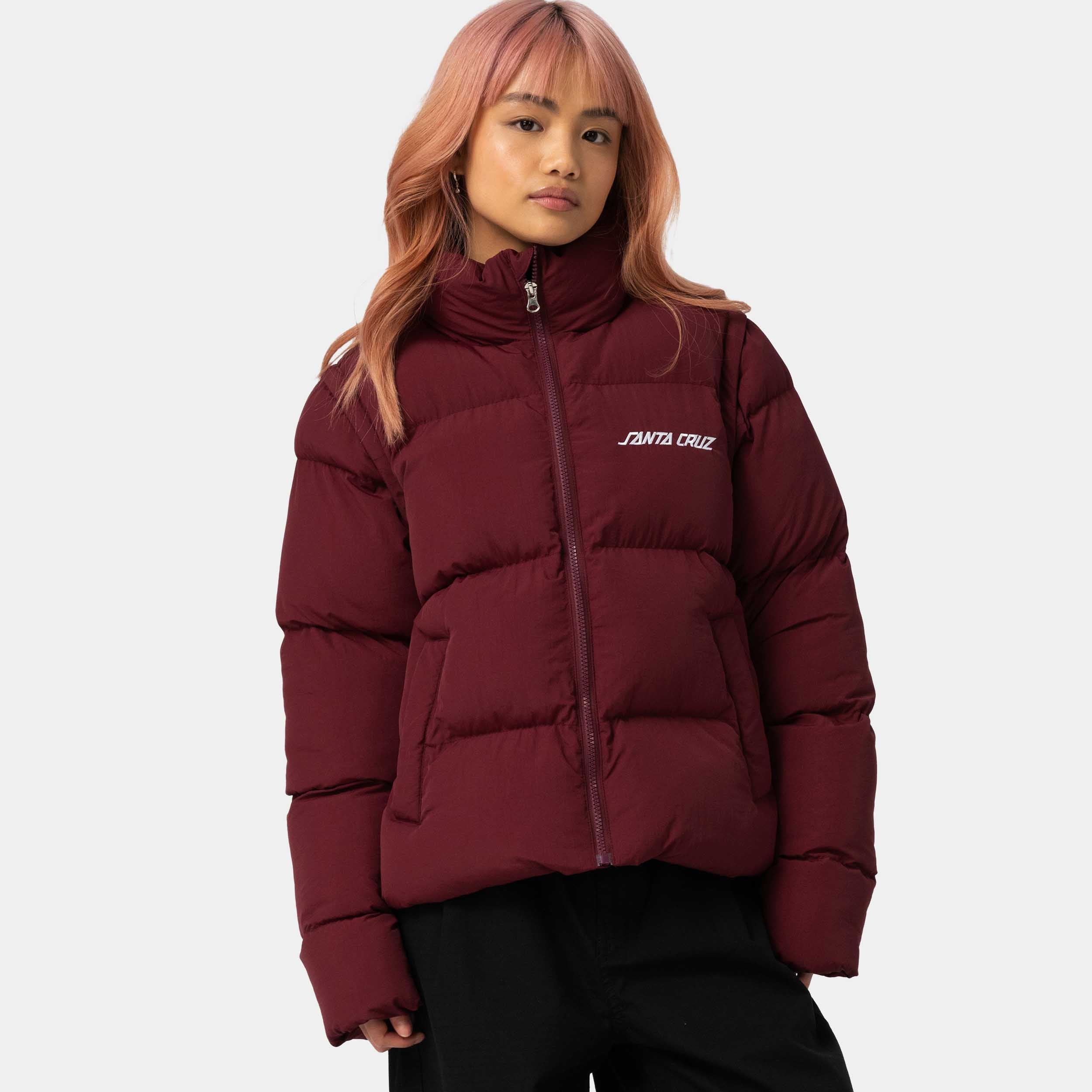santa-cruz-skateboards-strip-2-in-1-quilted-jacket-giacca-trapuntata-donna image 5