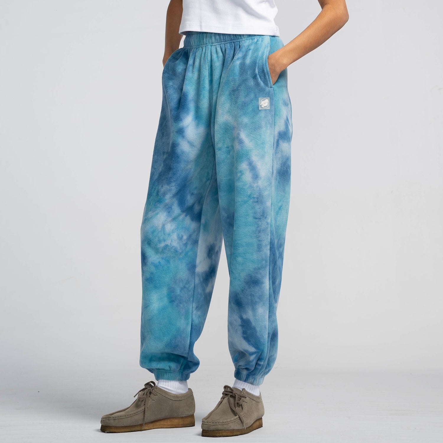 santa-cruz-skateboards-slumber-polar-pantaloni-tuta-in-pile-polare image 3
