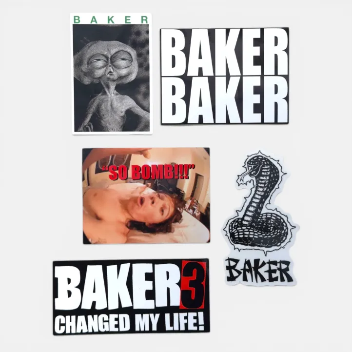 baker-skateboards-so-bomb-sticker-pack image 1