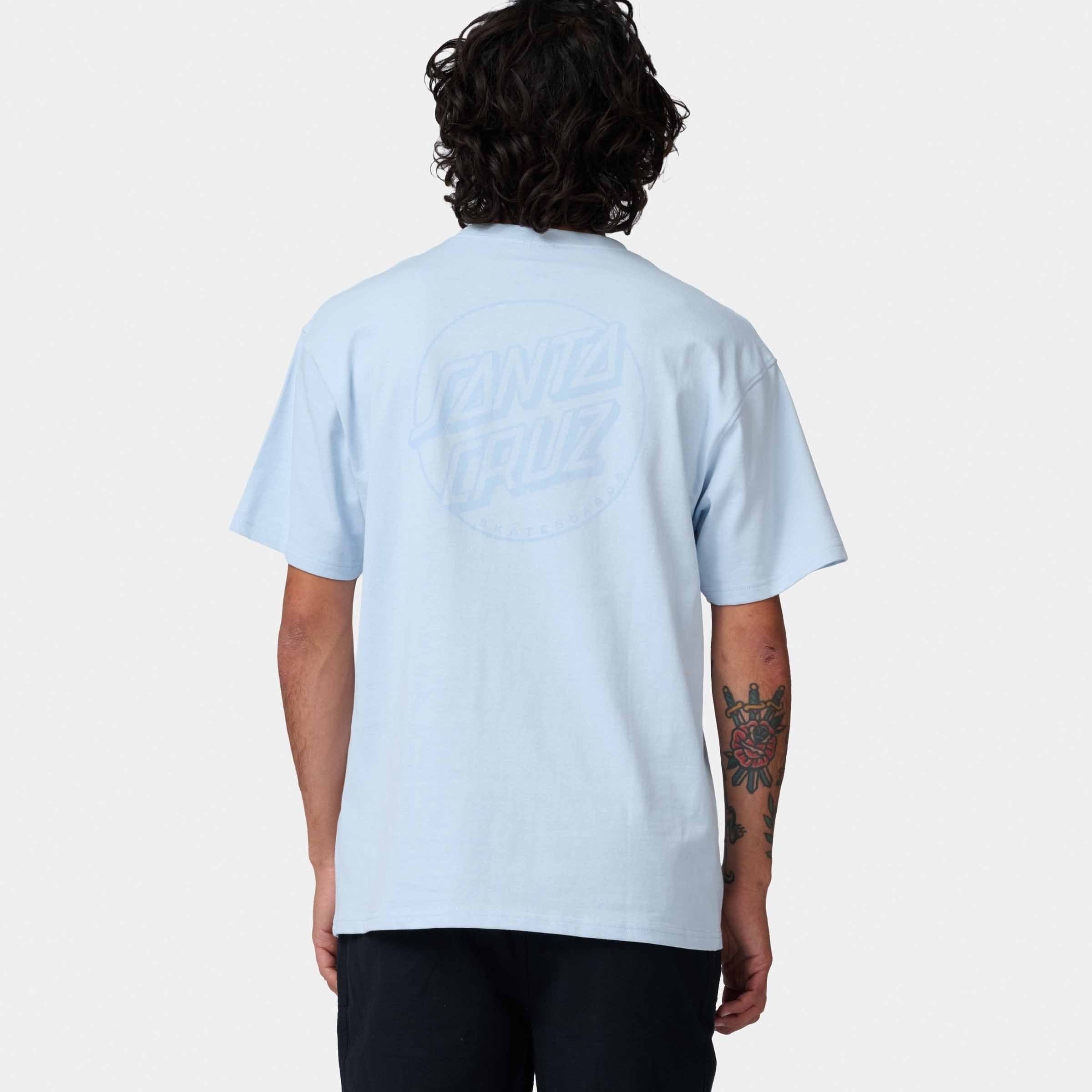 santa-cruz-skateboards-tonal-opus-dot-stripe-t-shirt-maglietta-loose-fit image 4
