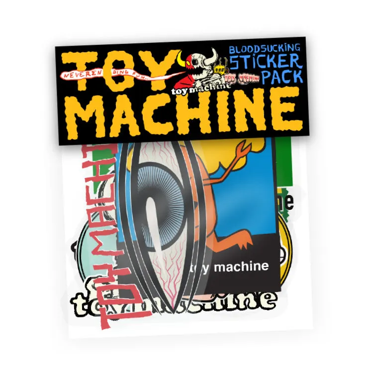 toy-machine-sticker-pack-1-pack-adesivi-skate image 1