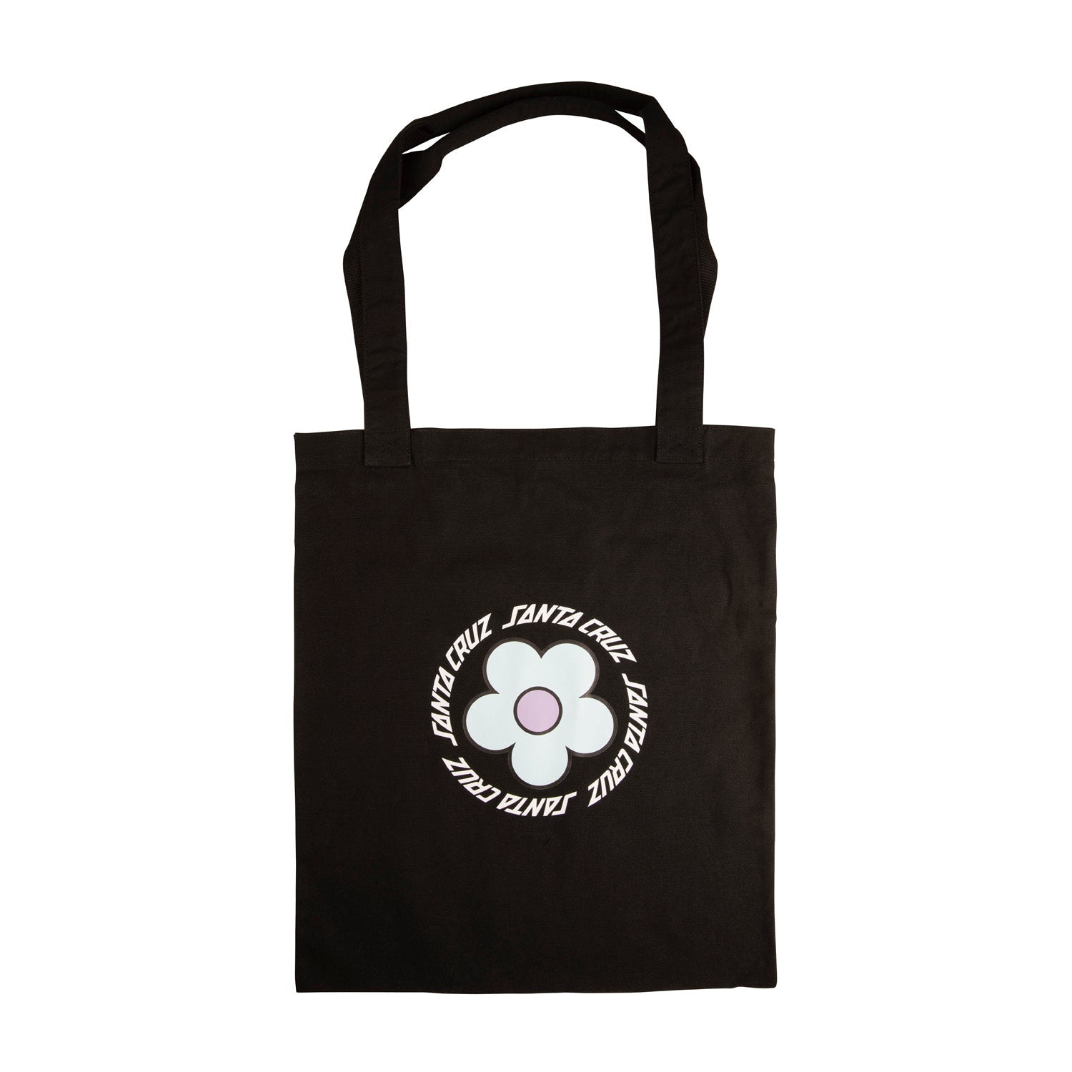 santa-cruz-skateboards-daisy-ring-dot-tote-bag-borsa-tote-in-canvas-cotone image 1
