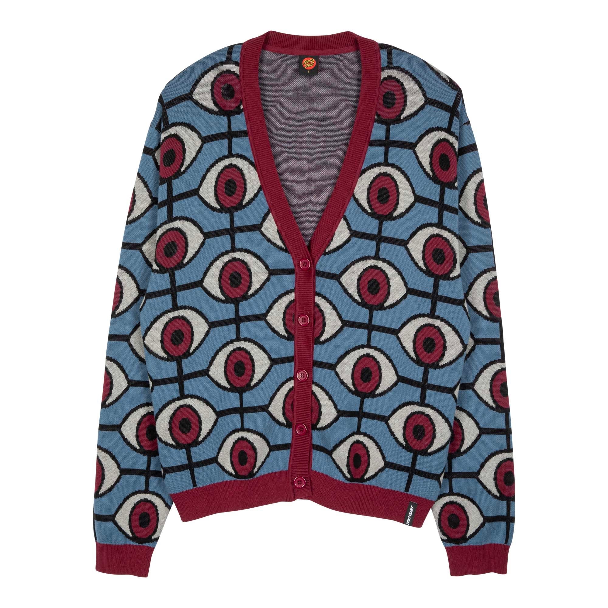 santa-cruz-skateboards-serro-cardigan-in-maglia image 1