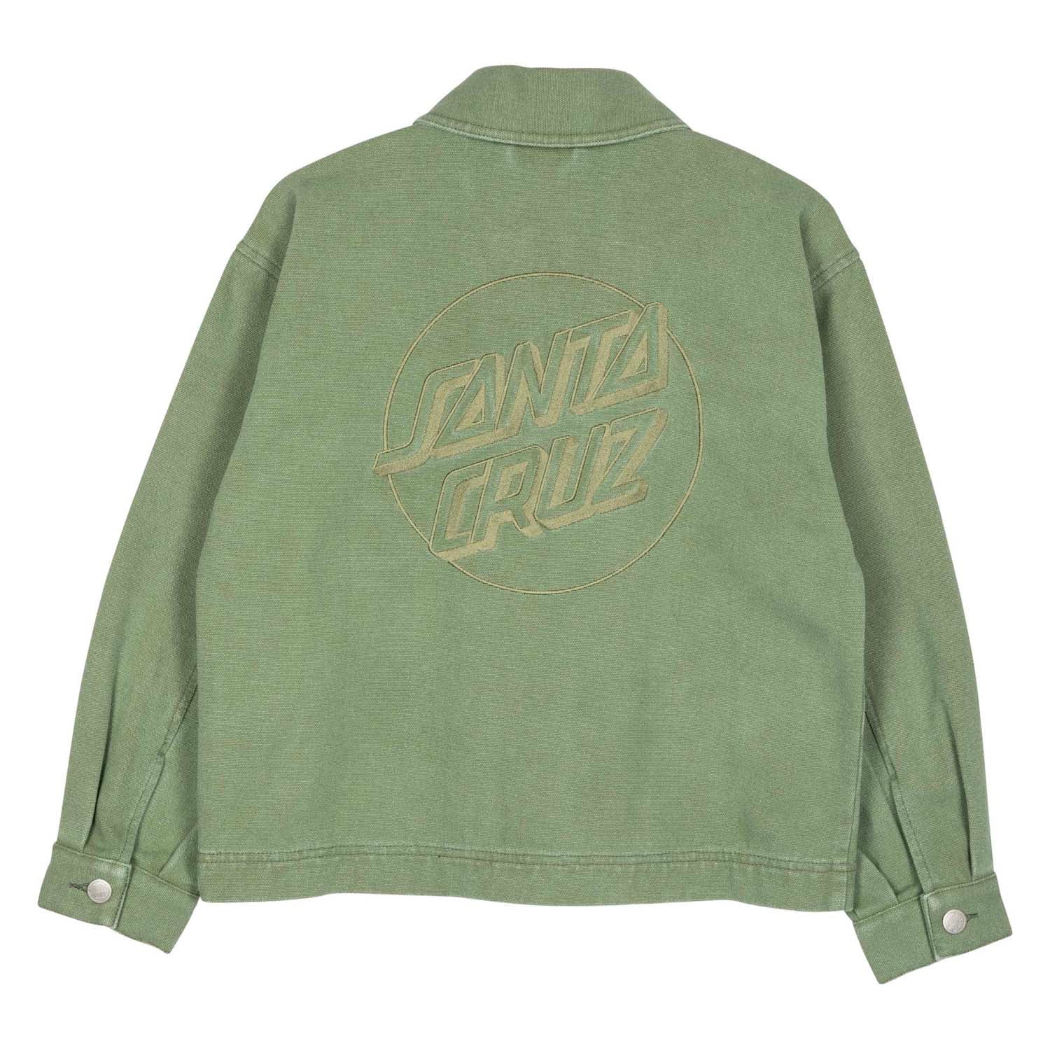 santa-cruz-skateboards-asp-key-giacca-workwear-donna-canvas image 2