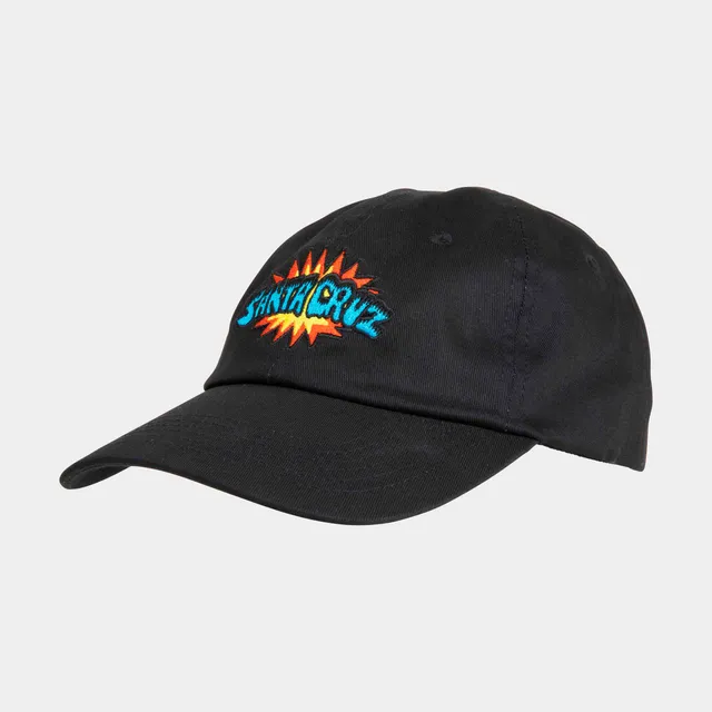 santa-cruz-skateboards-boom-strip-cappellino-dad-cap-6-pannelli image 1