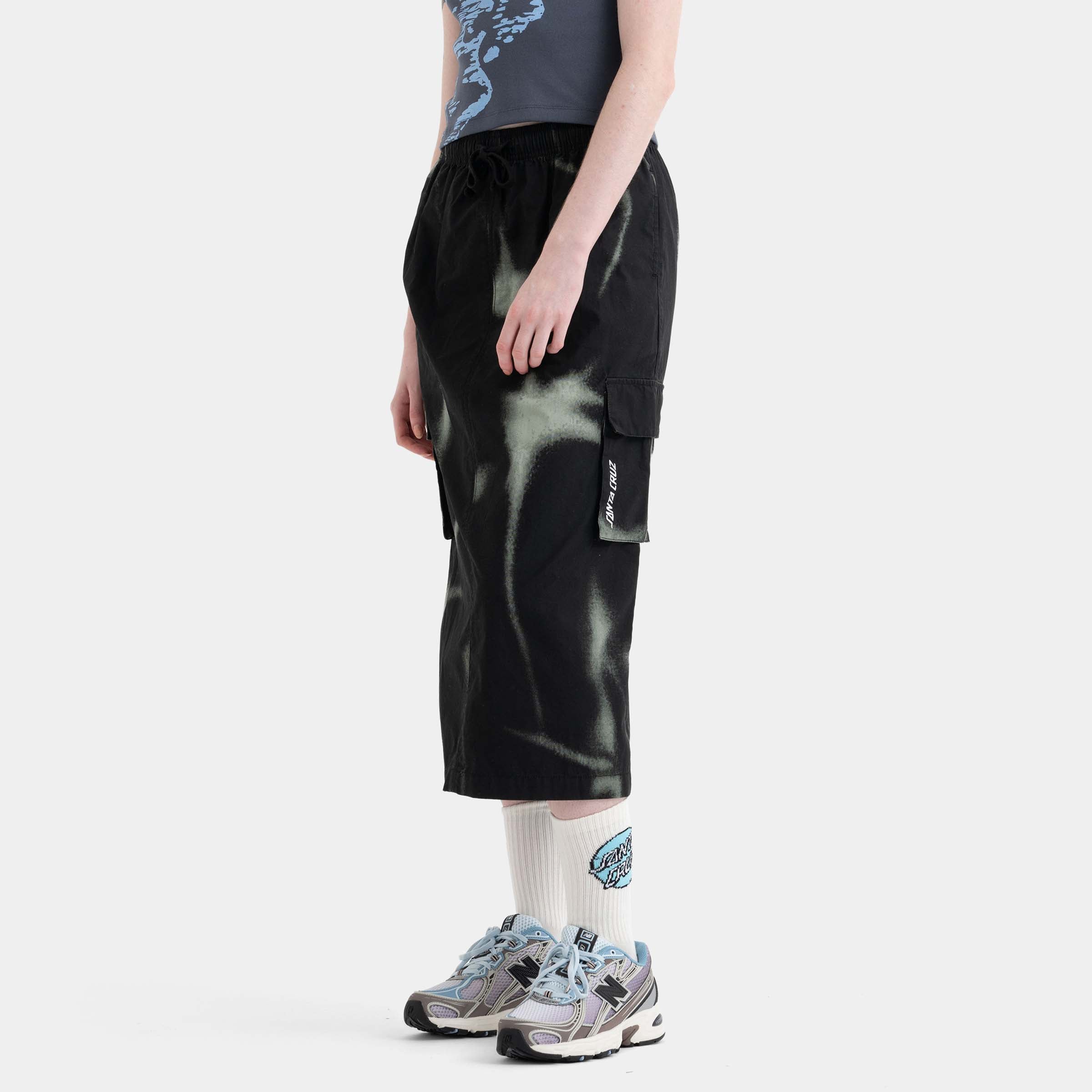 santa-cruz-skateboards-strip-cargo-skirt-gonna-midi-cargo-donna image 5