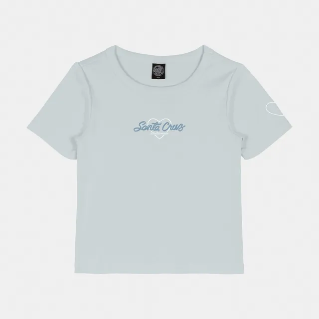 santa-cruz-skateboards-love-script-t-shirt-maglietta-donna image 1