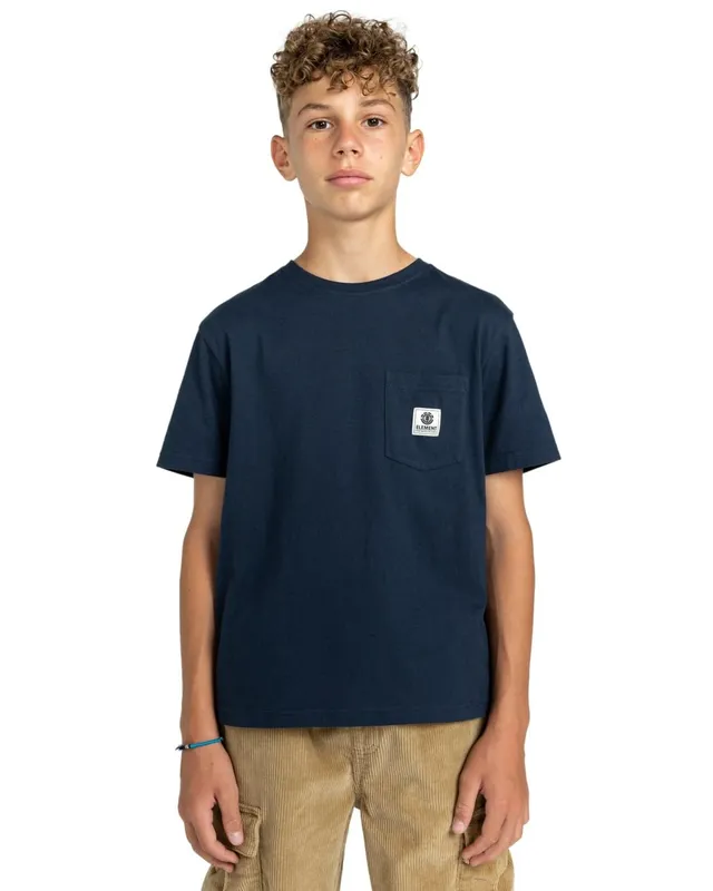 element-basic-pocket-label-ss-t-shirt-youth-ragazzo image 1